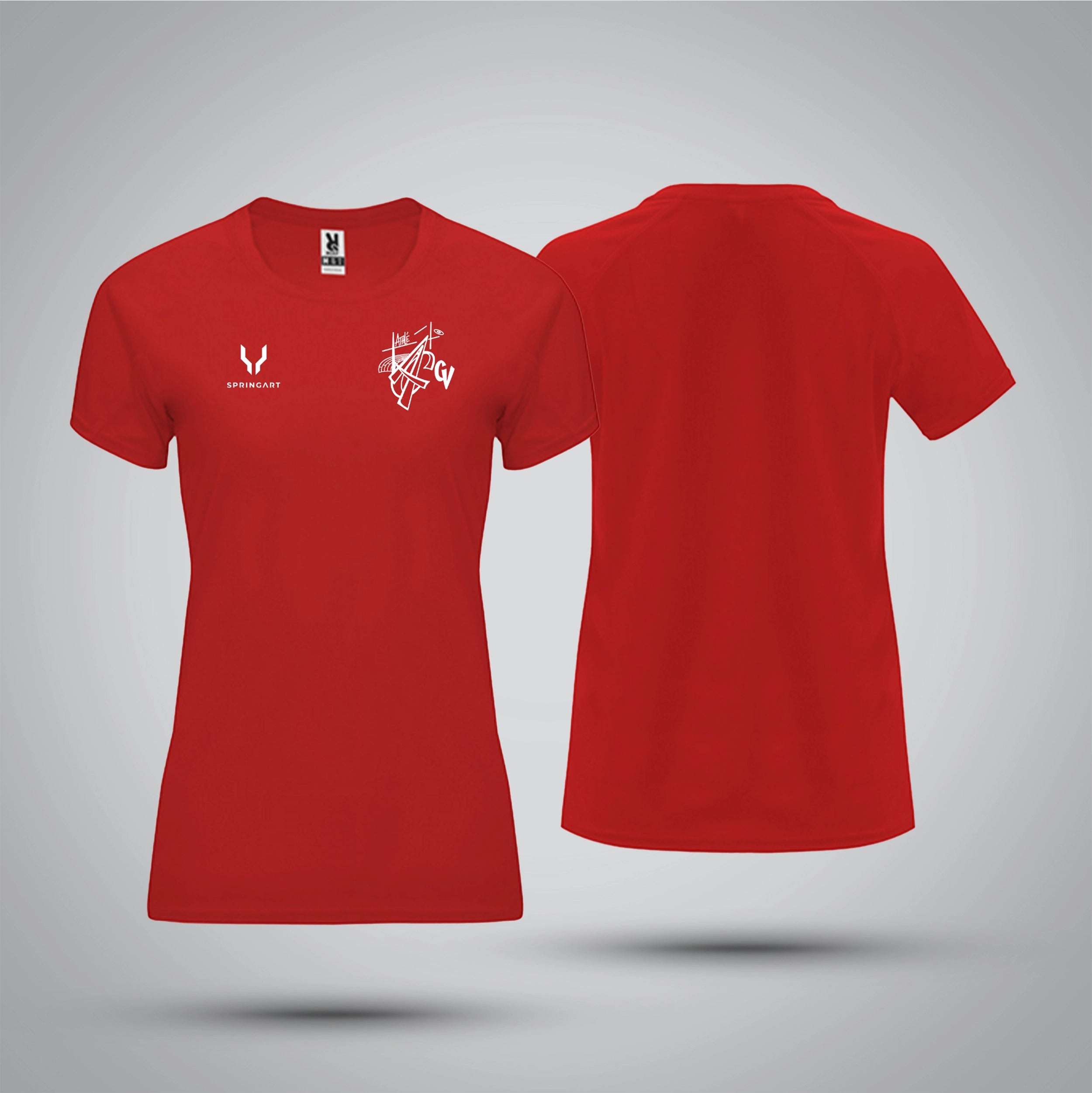 T-shirt Entraînement Femme AGCV Athlétisme