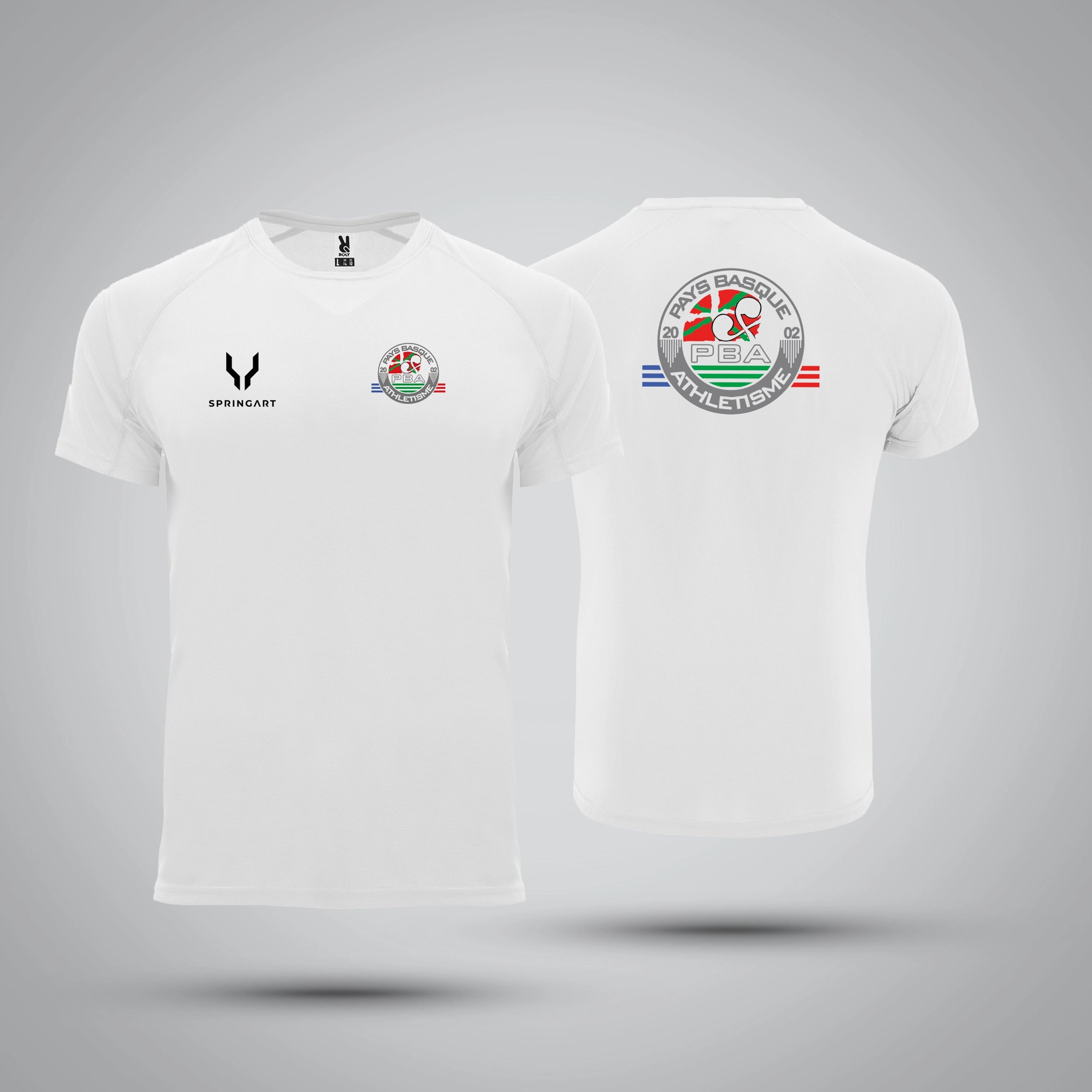 T-shirt Entraînement Homme Pays Basque athlétisme