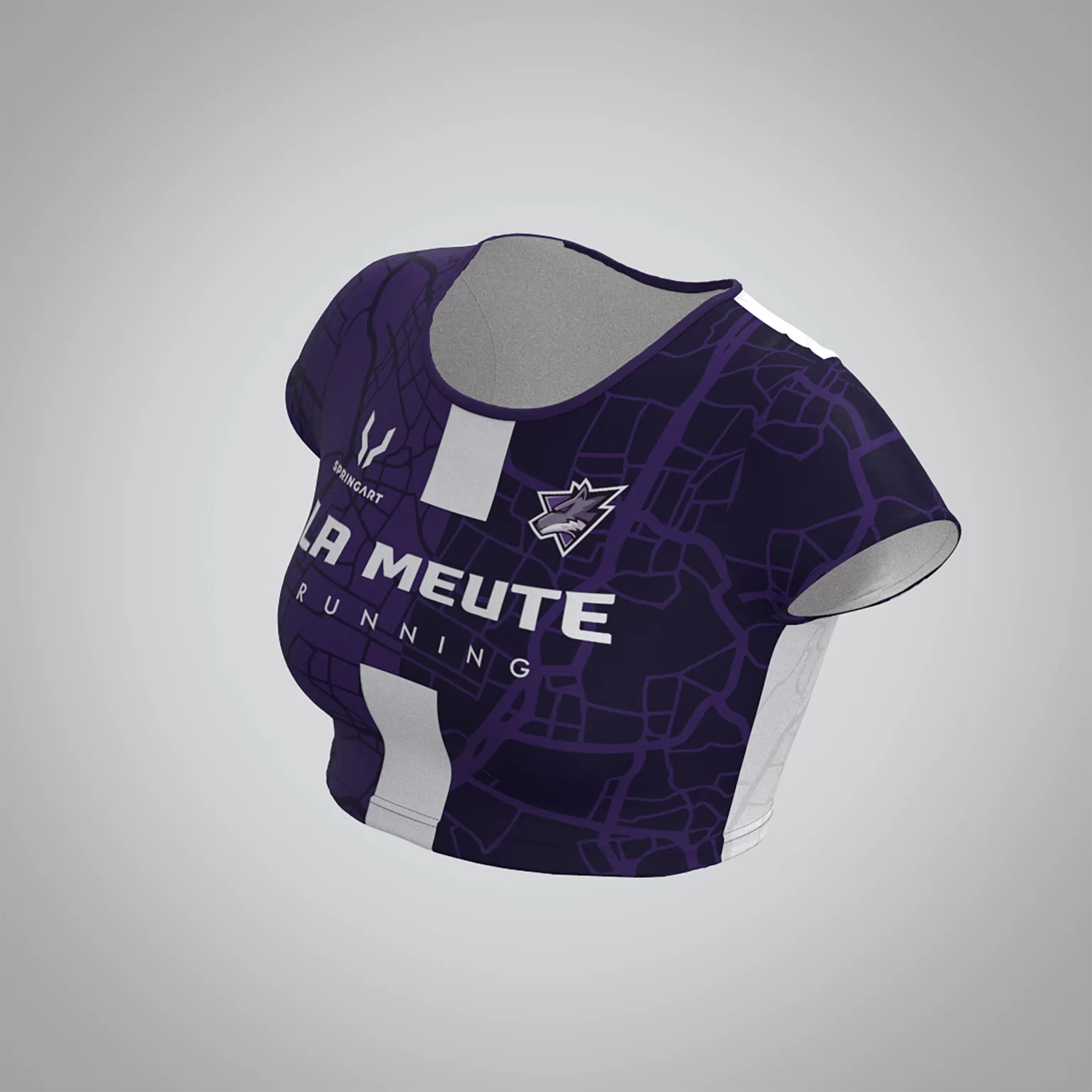 Brassière Manches Courtes La Meute Running