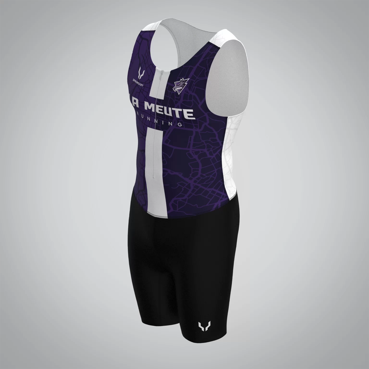 Combinaison Homme Sans Manches La Meute Running