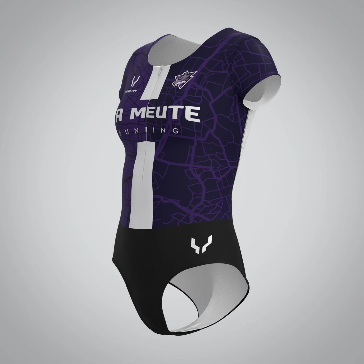 Combinaison Femme Manches Courtes La Meute Running