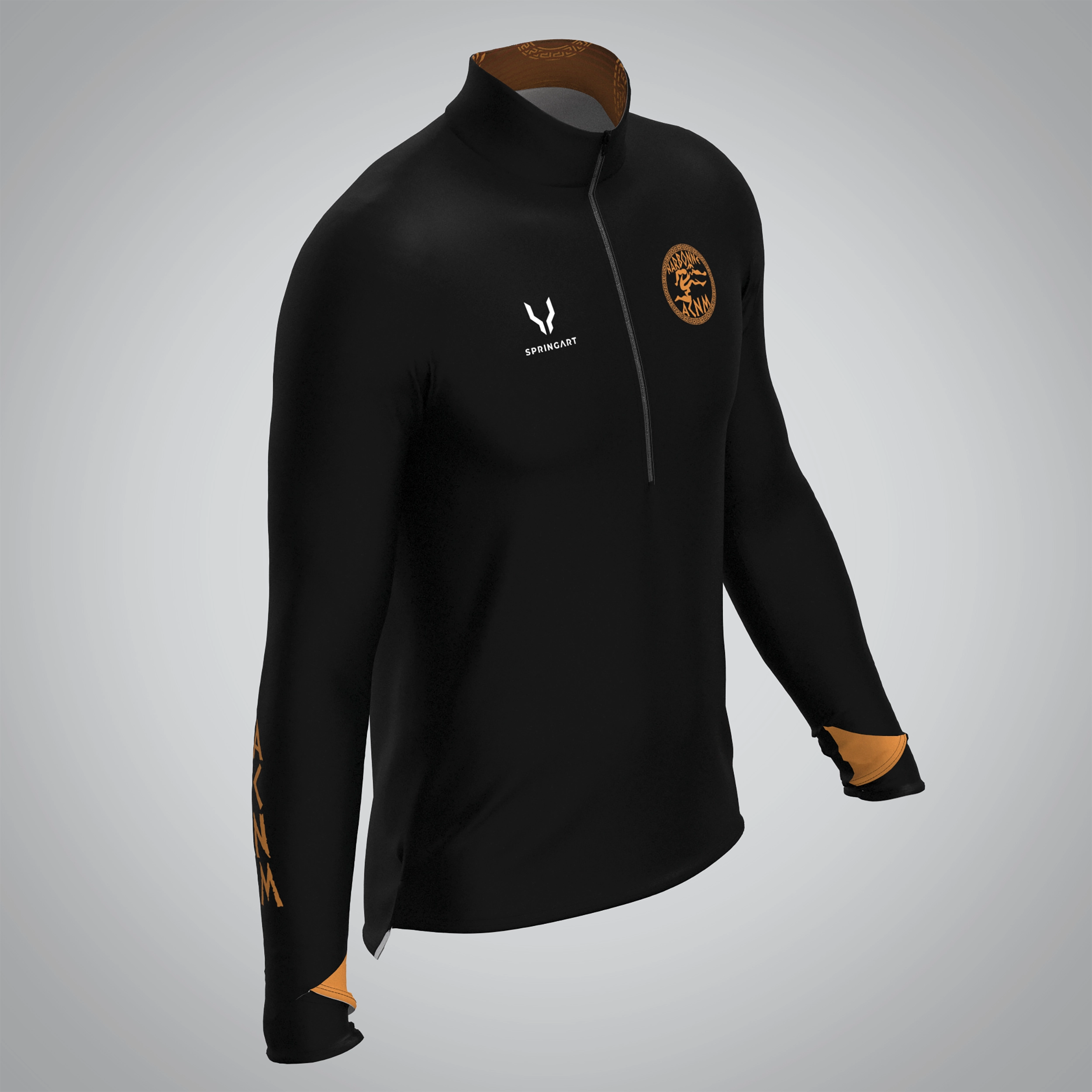 Quart Zip Homme AC Narbonne