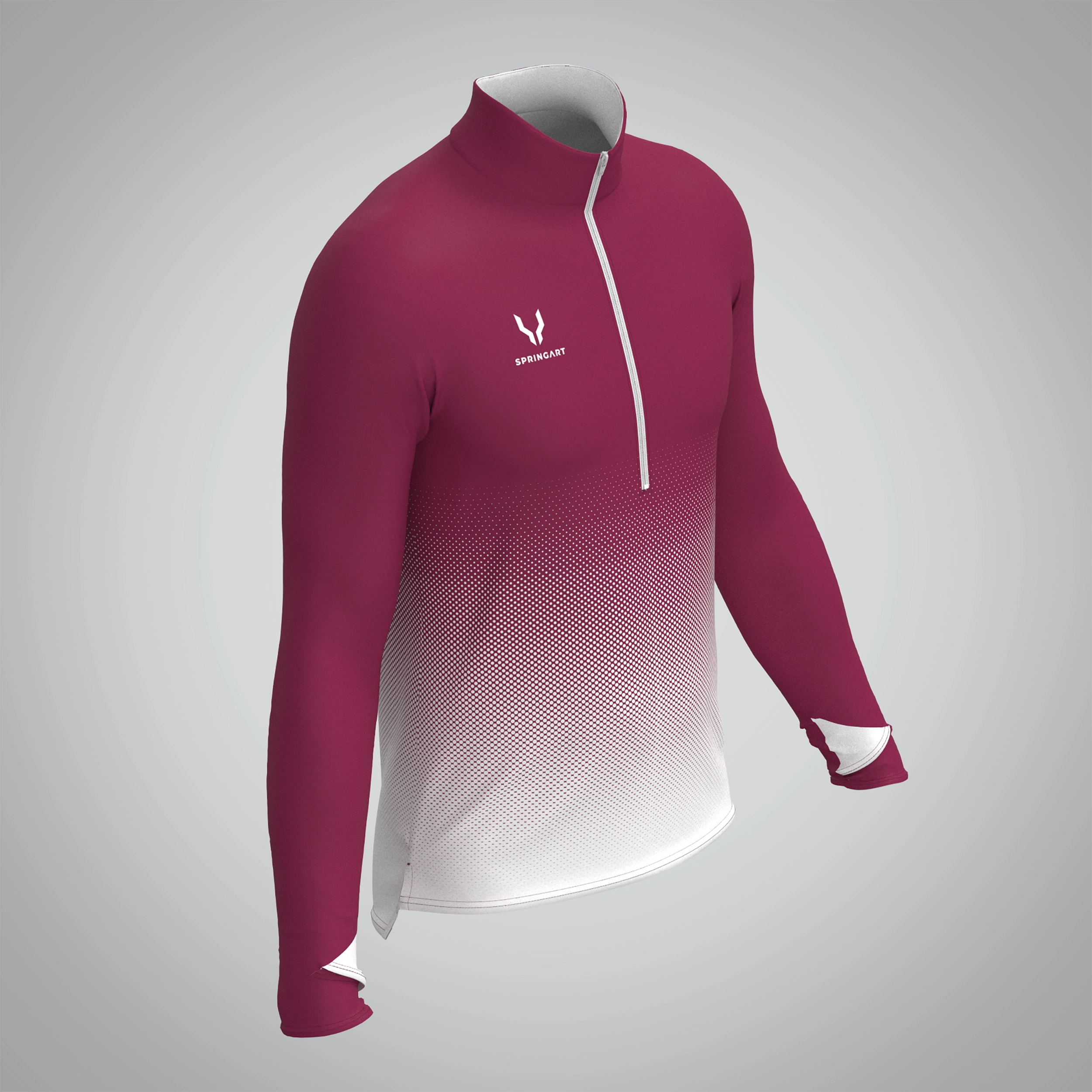 Quart Zip Homme AC Chateau Thierry