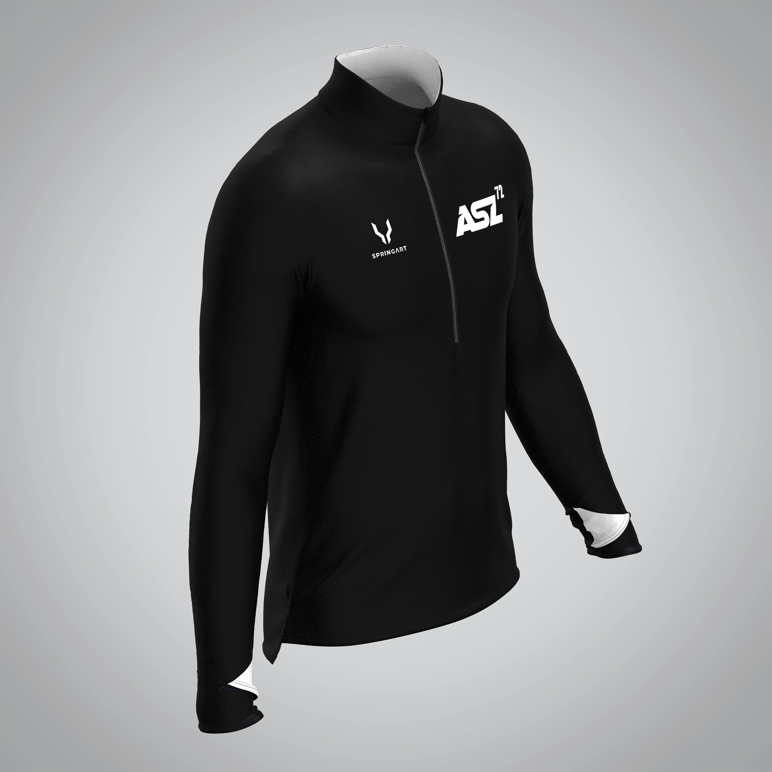 Quart Zip Homme ASL 72