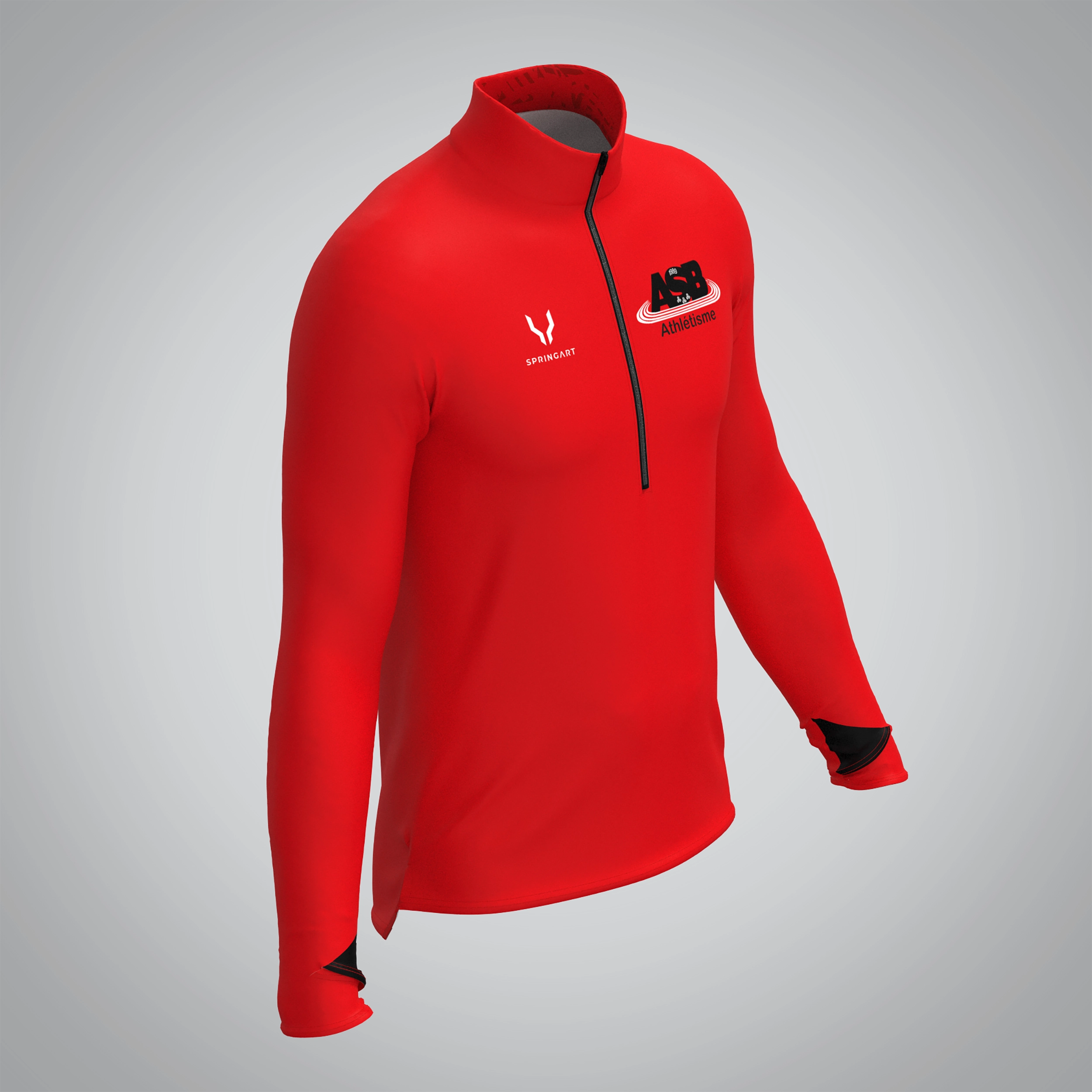 Quart Zip Homme AS Bégard