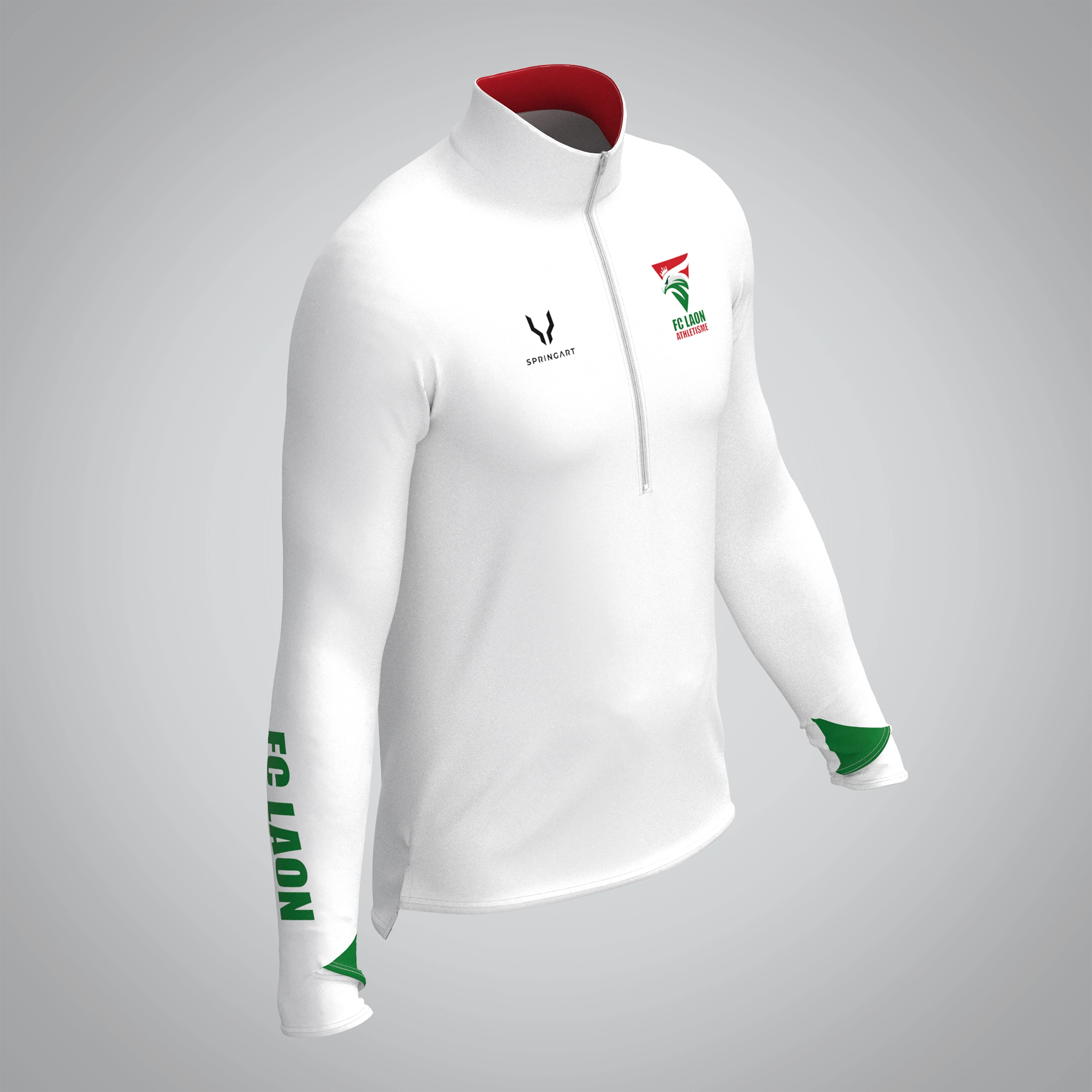Quart Zip Homme FC Laon Athlétisme
