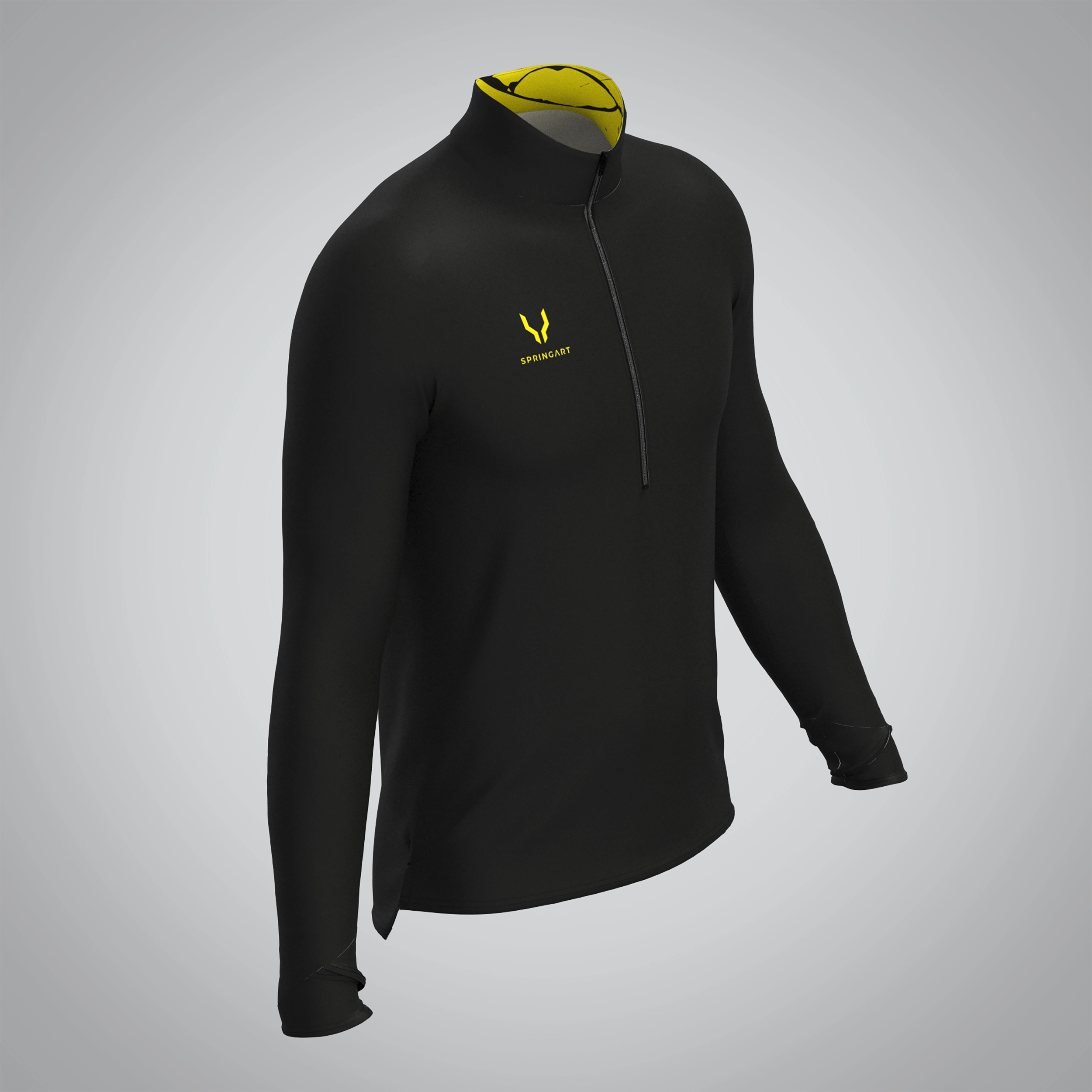 Quart Zip Homme Grand Bèziers Athlétisme