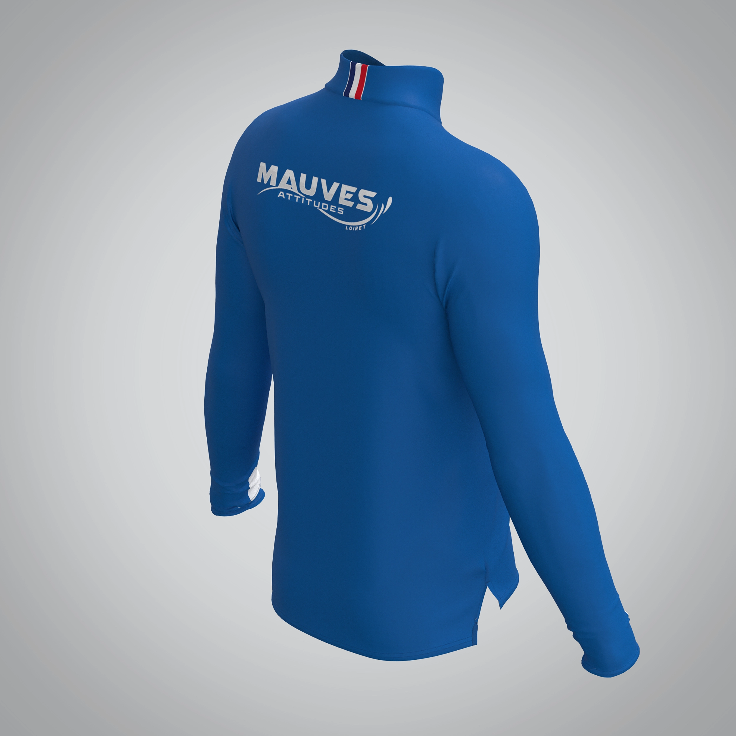 Quart Zip Homme Mauves Attitudes