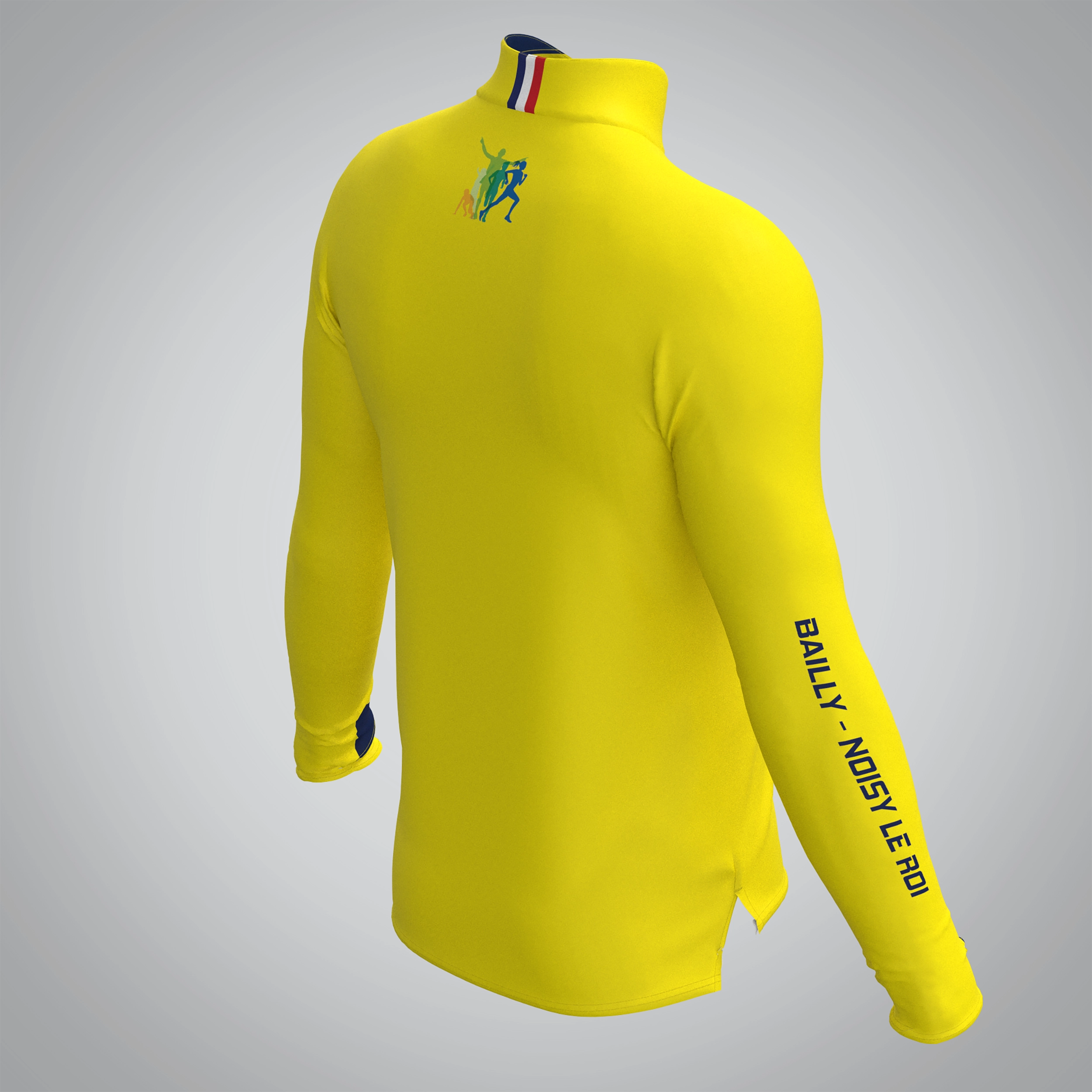 Quart Zip Homme Olympique Bailly Noisy le Roi