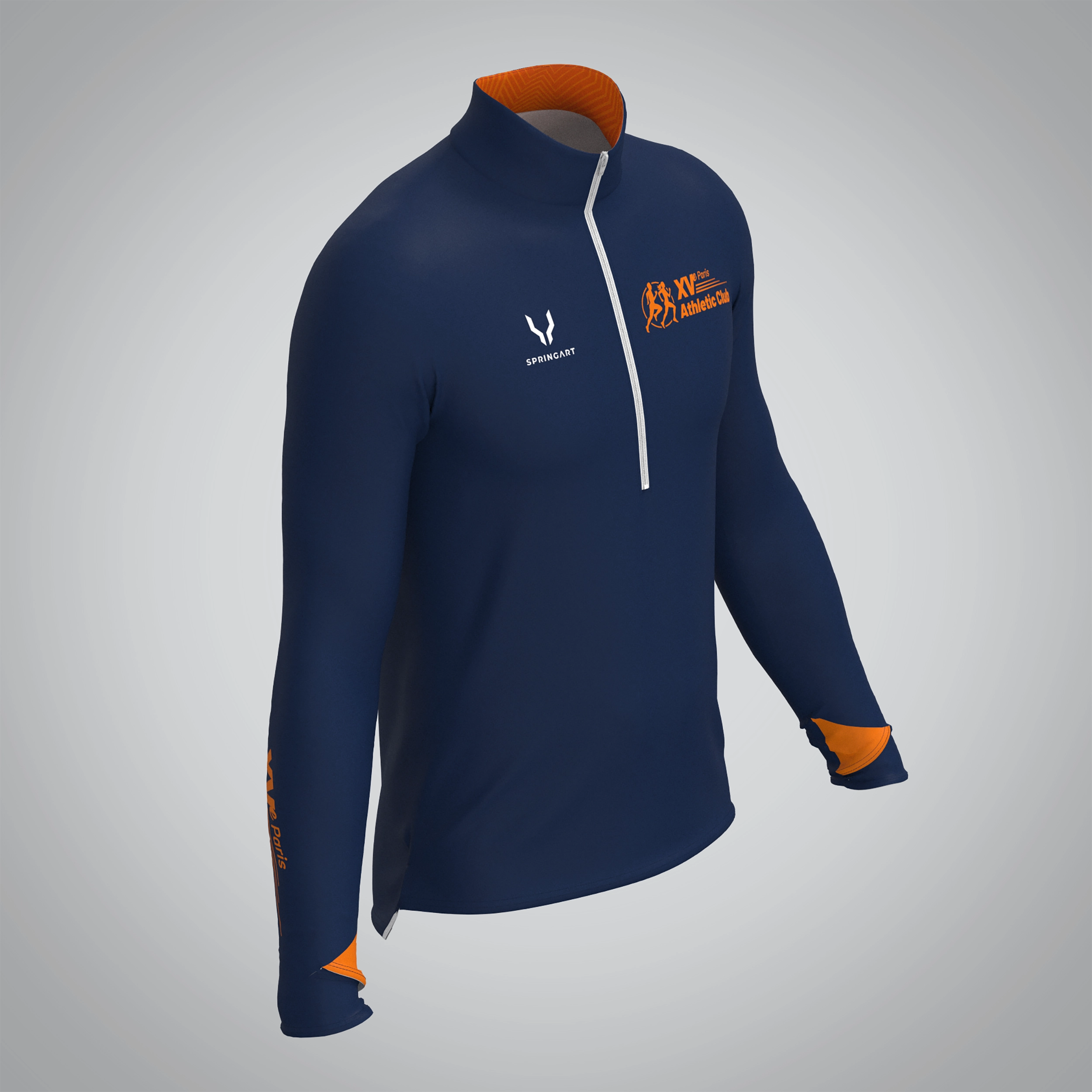 Quart Zip Homme XVe Athlétic Club