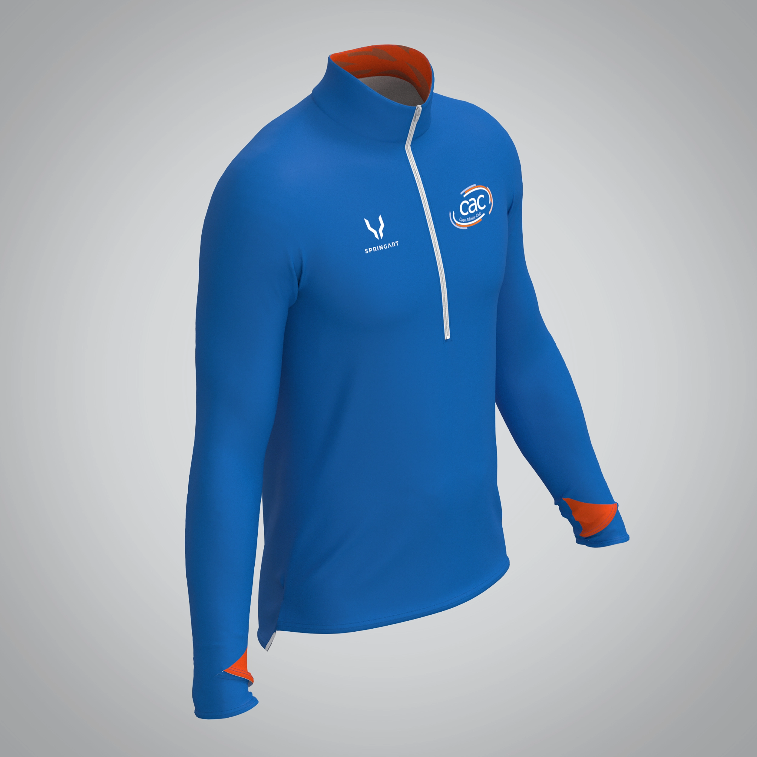 Quart Zip Femme Caen Athlétic Club