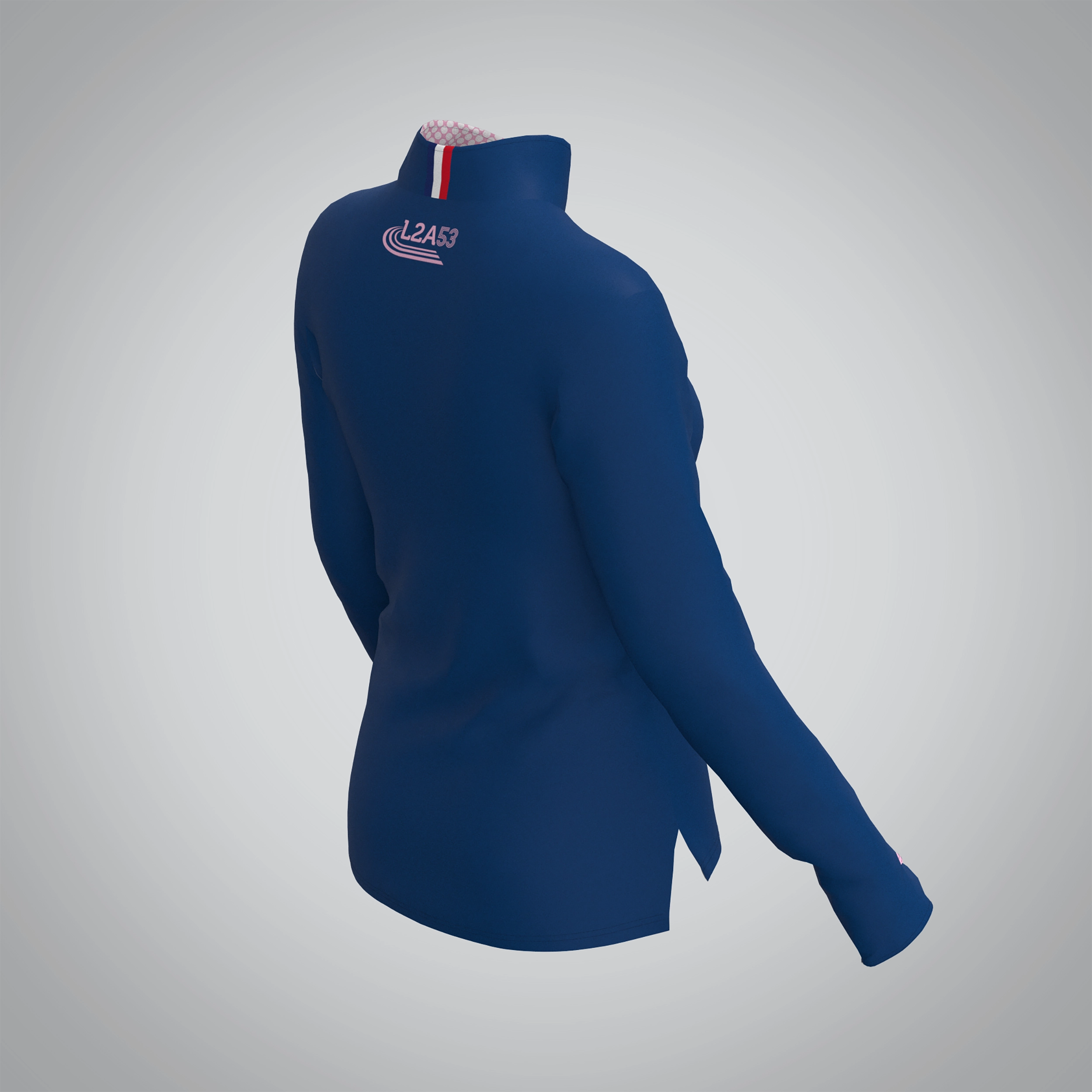 Quart Zip Femme Laval agglo Athlétisme 53