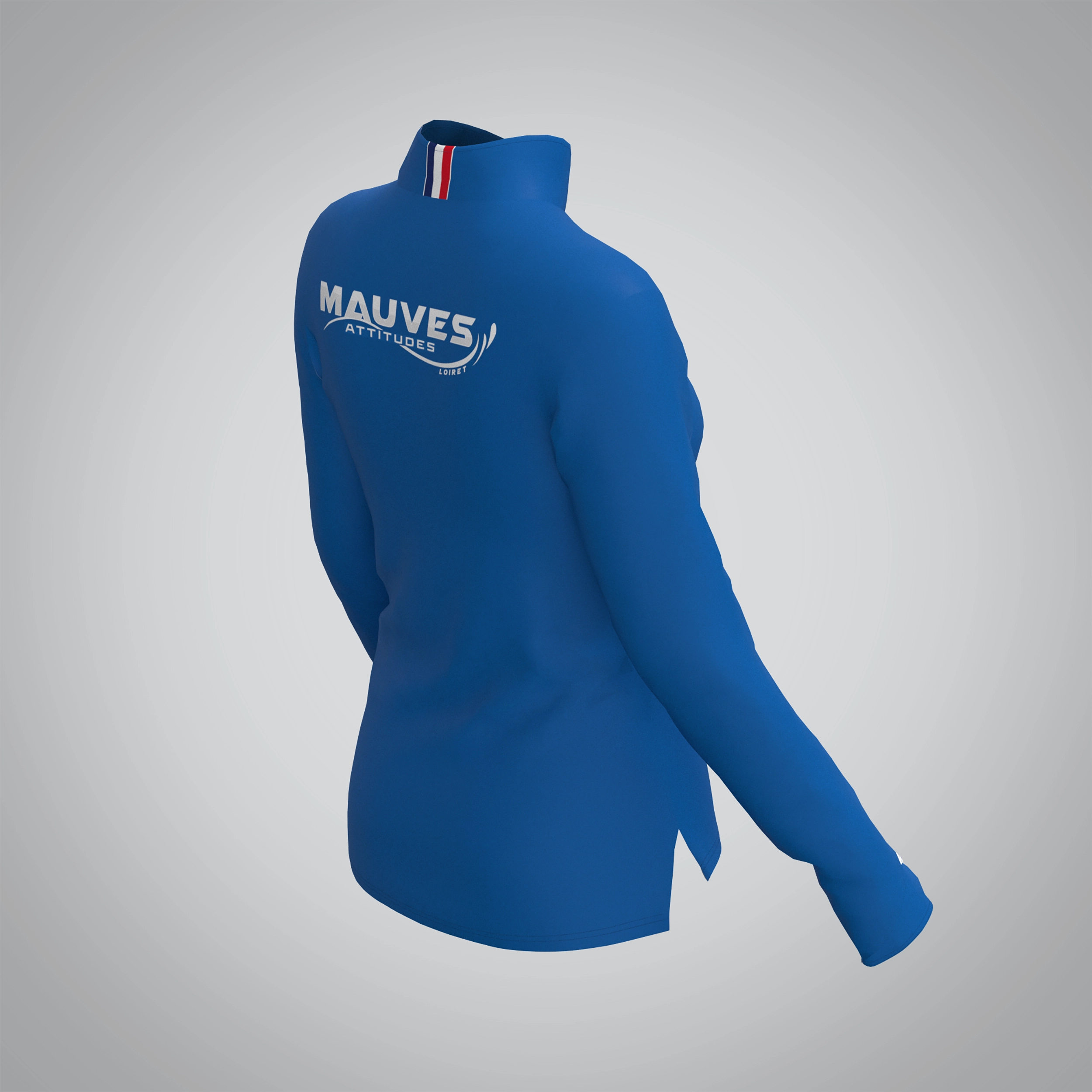 Quart Zip Femme Mauves Attitudes