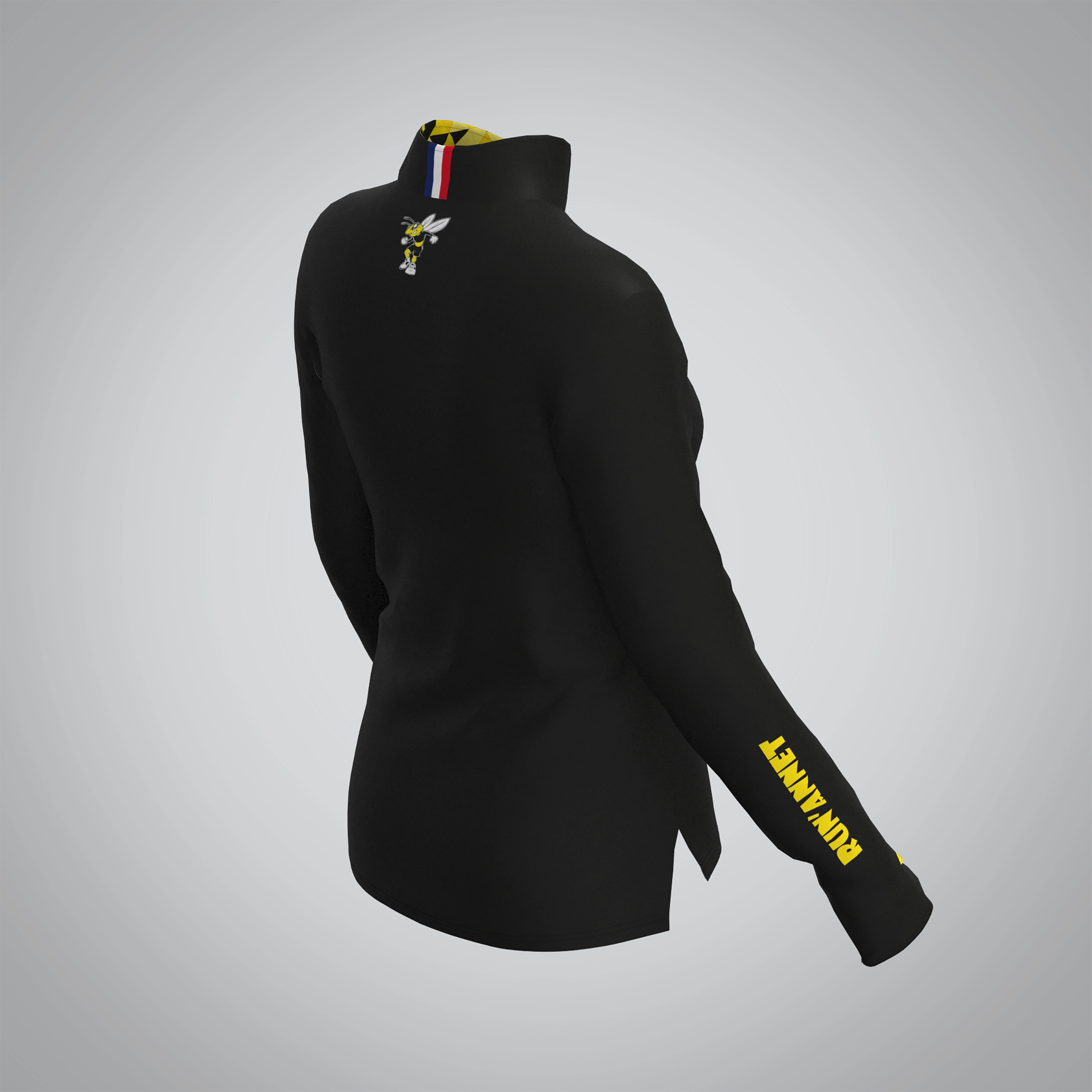 Quart Zip Femme Run'Annet