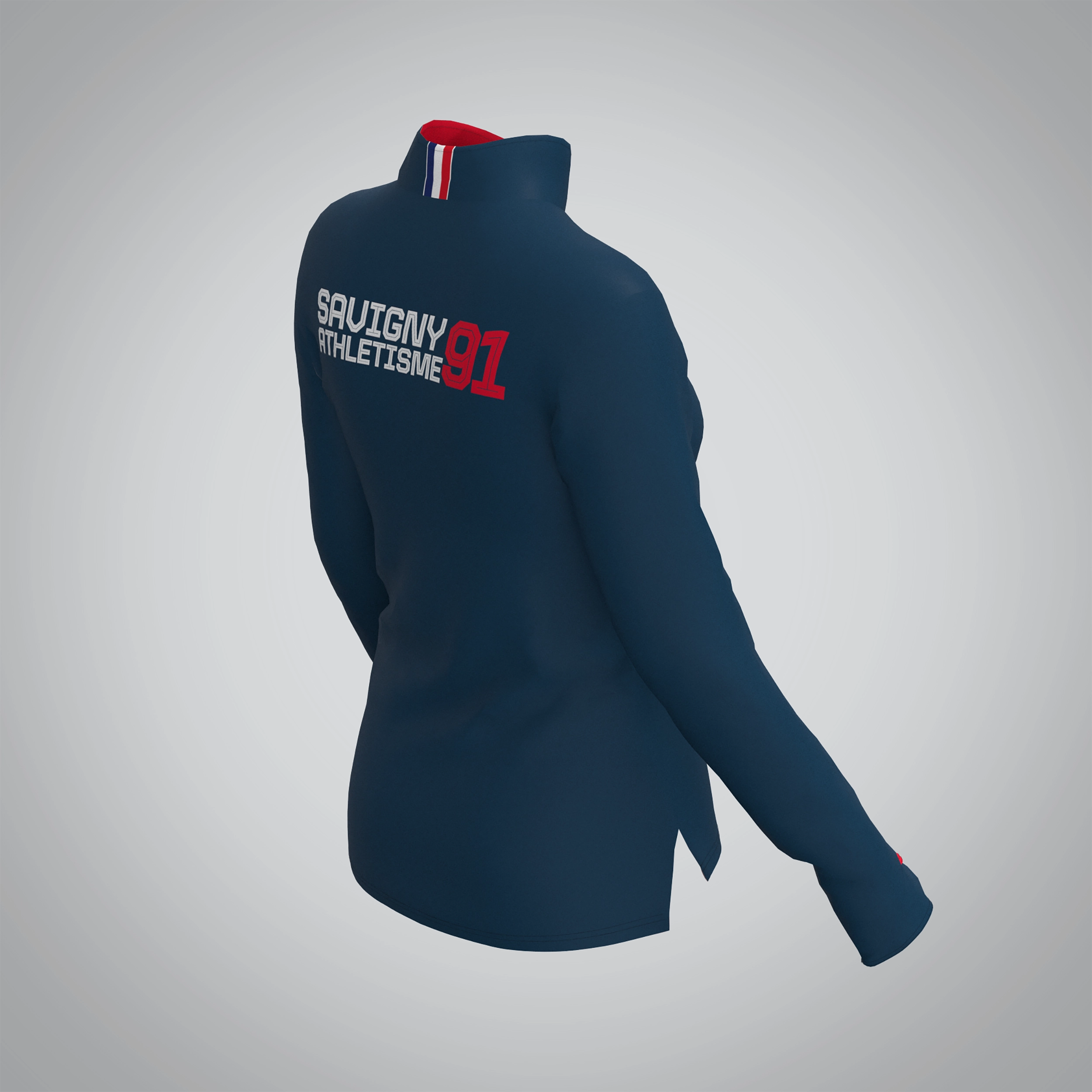 Quart Zip Femme Savigny Athlétisme 91