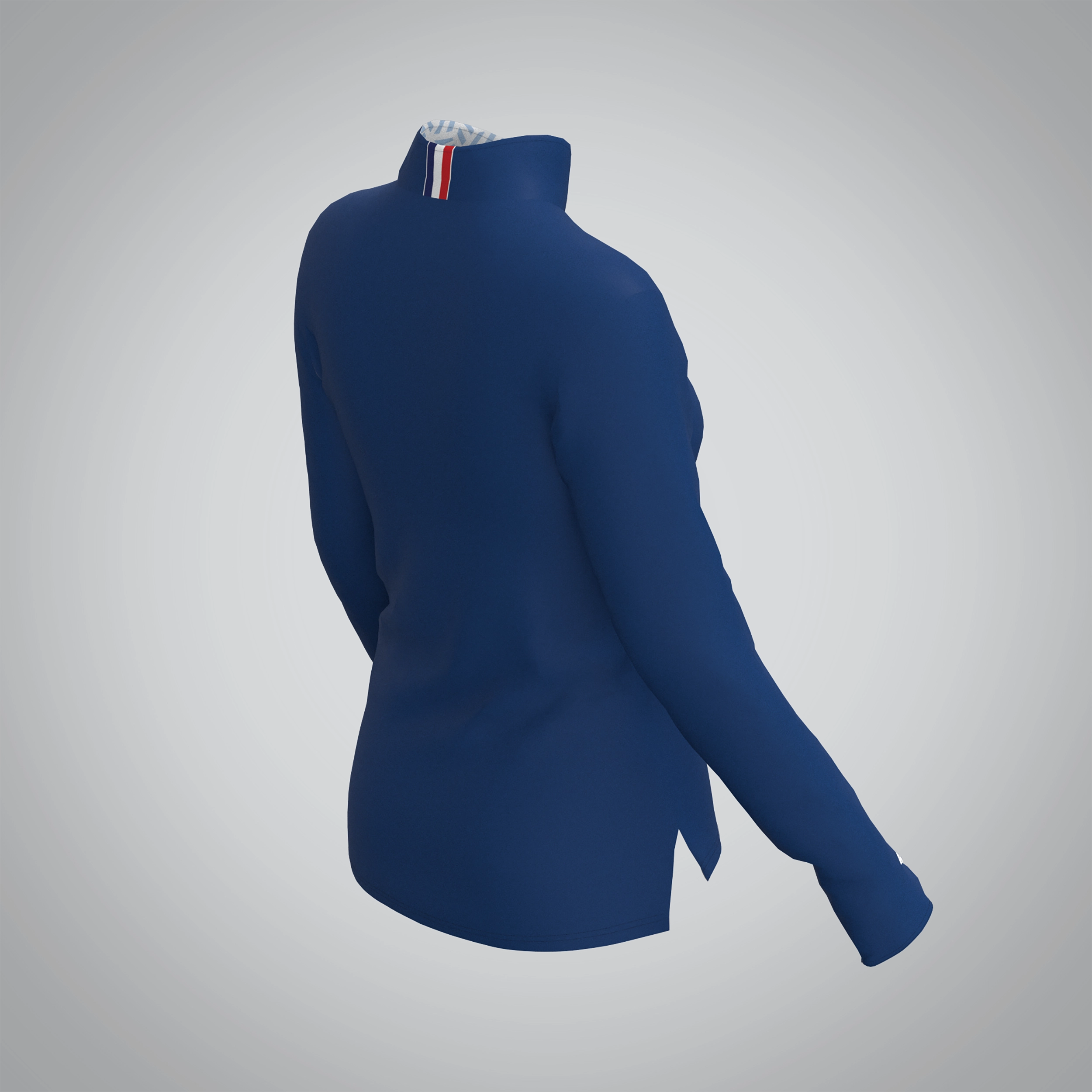 Quart Zip Femme Team Lenglen