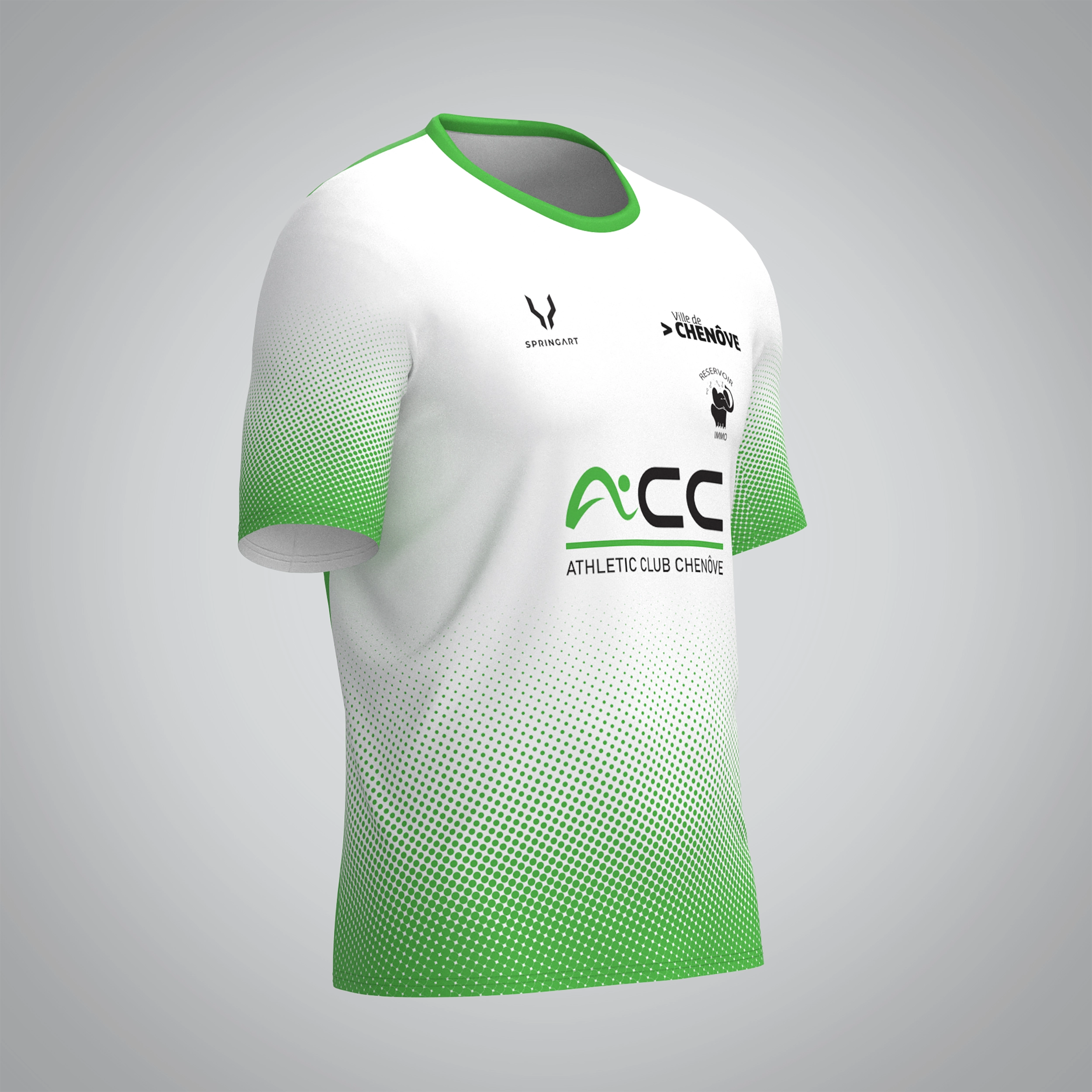 T-shirt Trail Homme V2.1 Athletic club Chenove