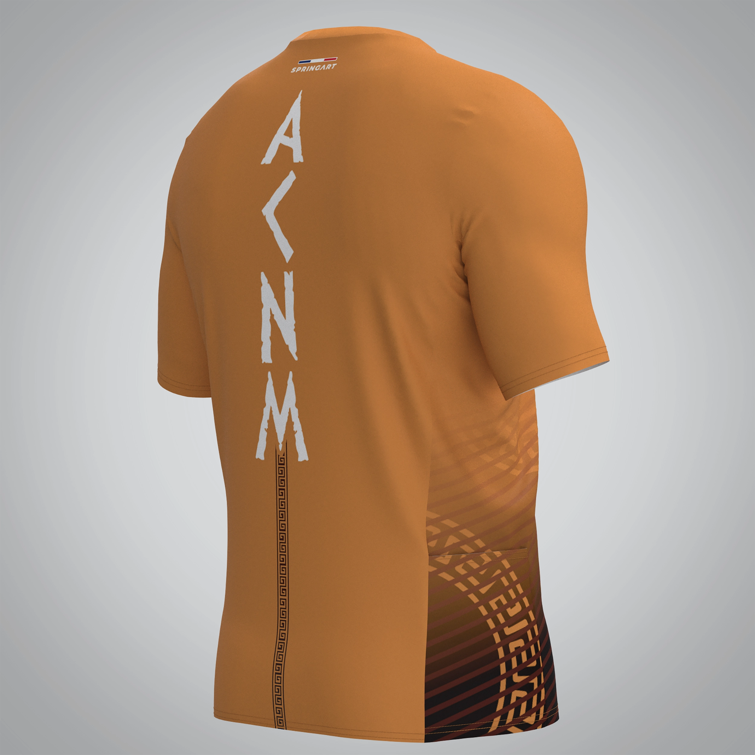 T-shirt Trail zip Homme V2.1 AC Narbonne