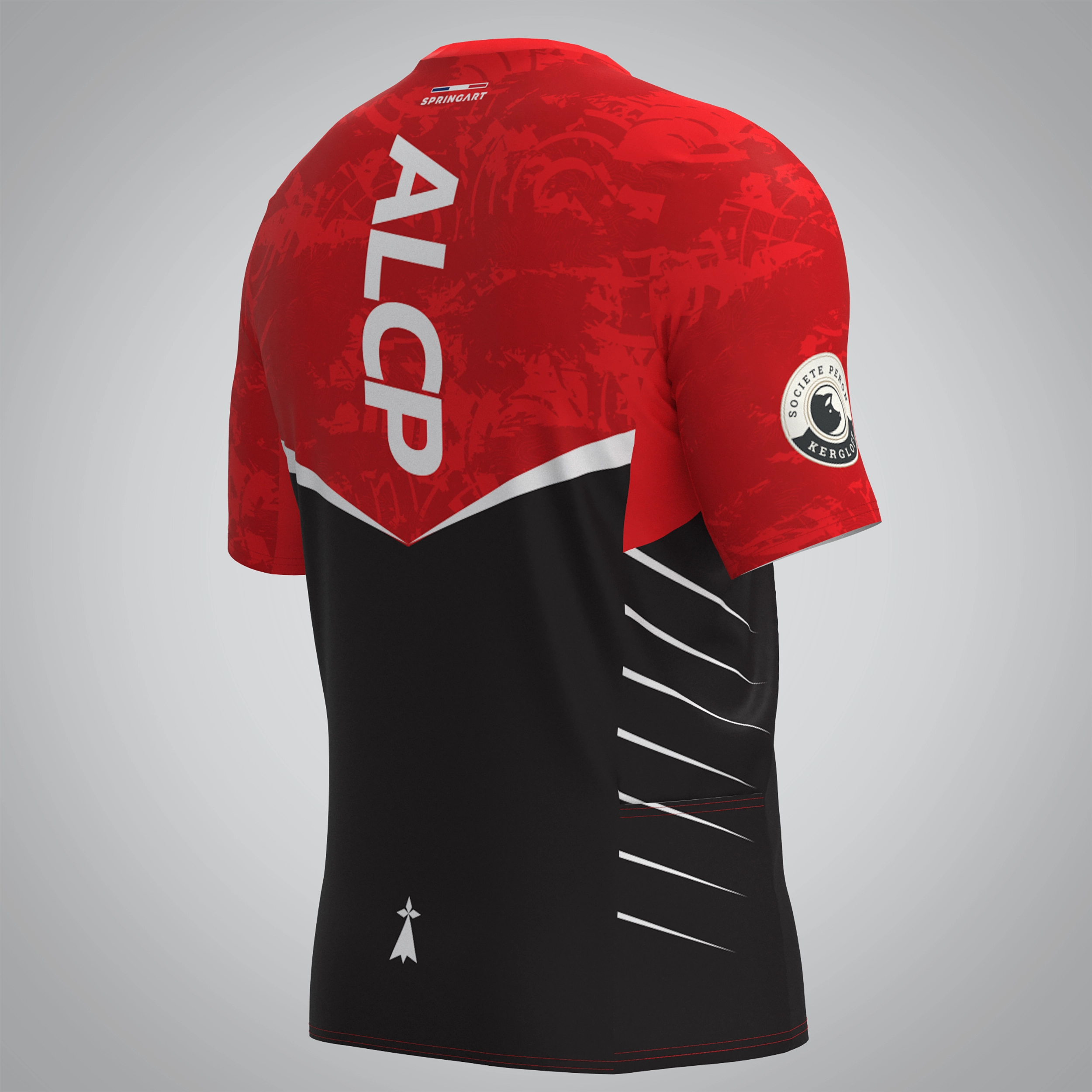 T-shirt Trail zip Homme V2.1 ALCP Carhaix