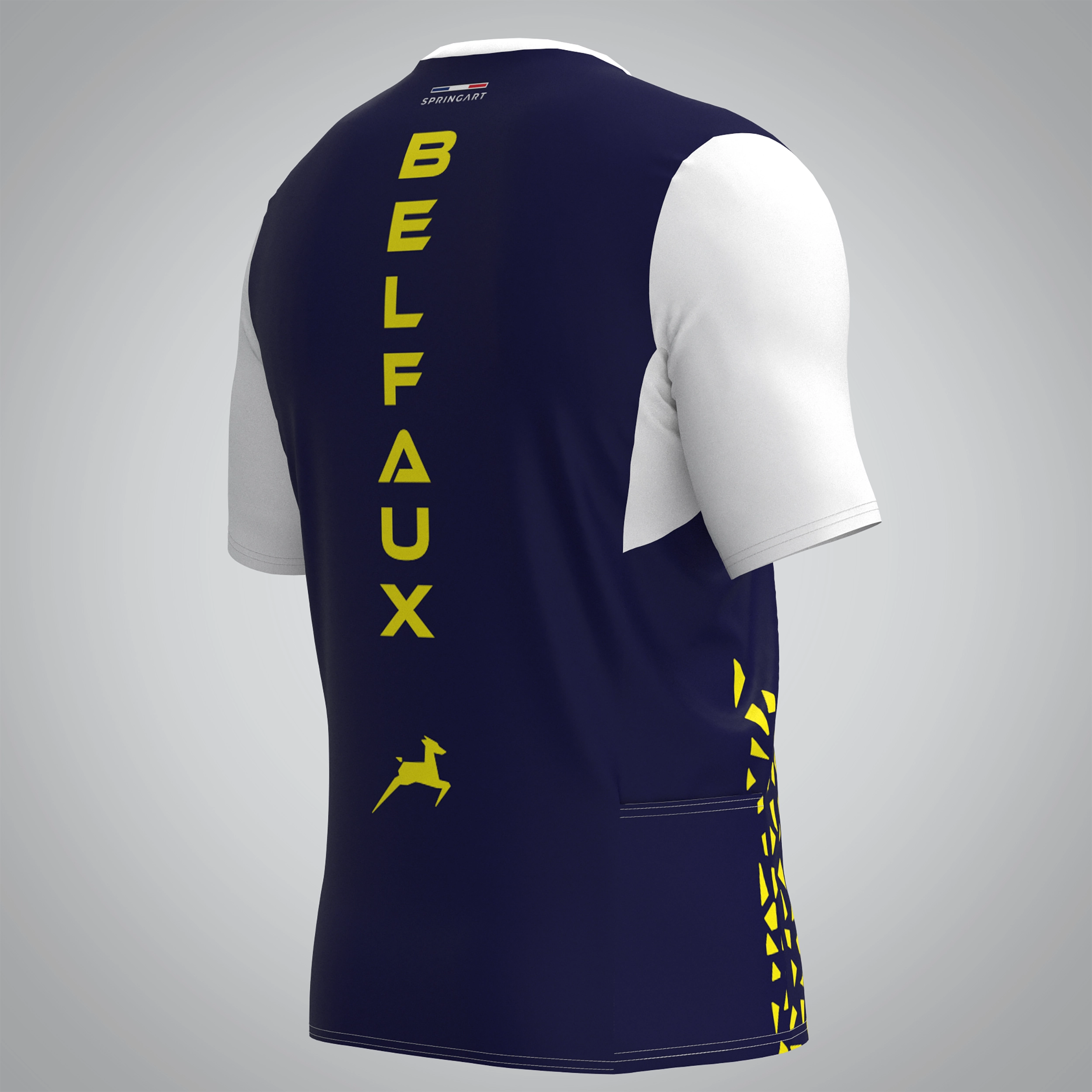 T-shirt Trail zip Homme V2.1 CA Belfaux