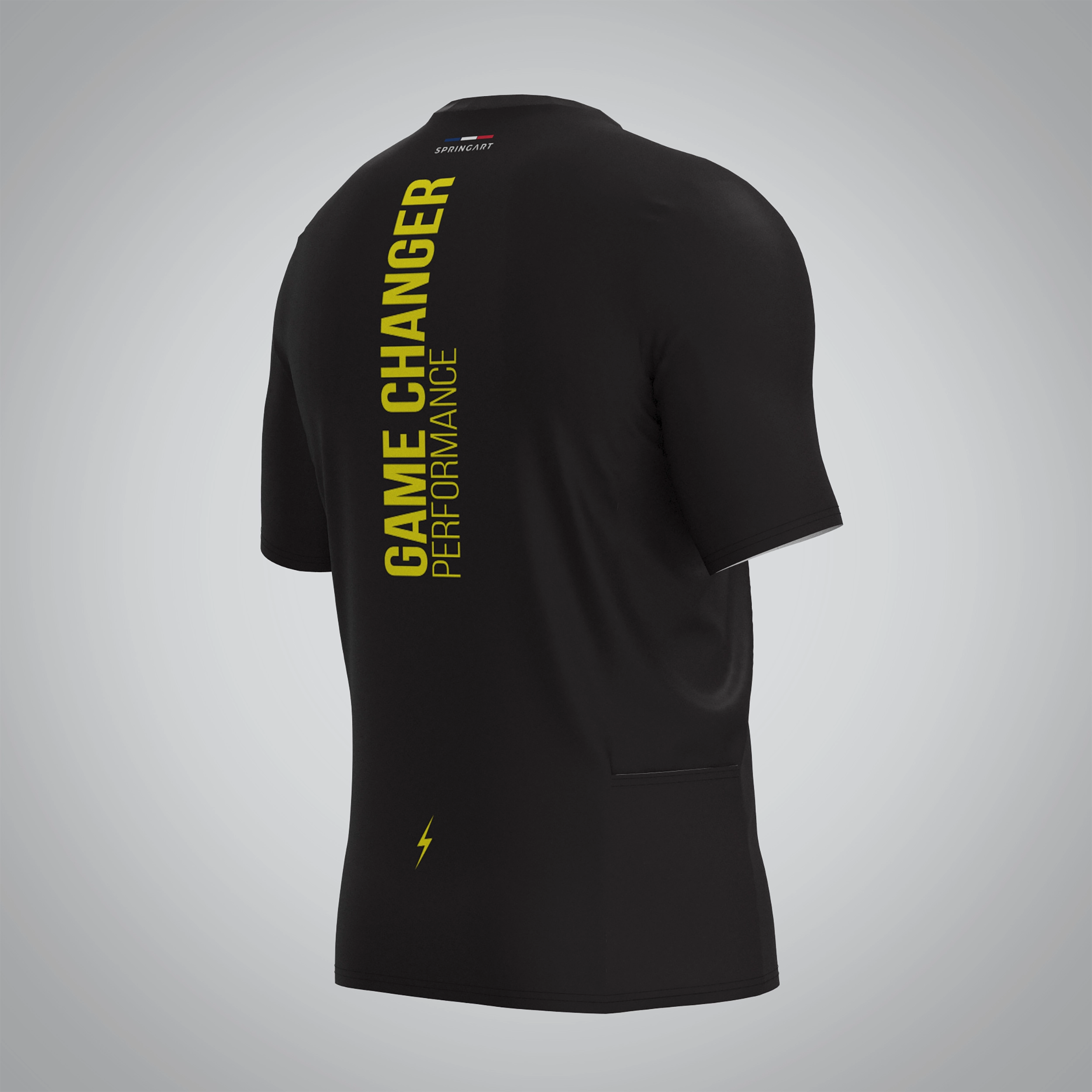 T-shirt Trail zip Homme V2.1 Game Changer Performance