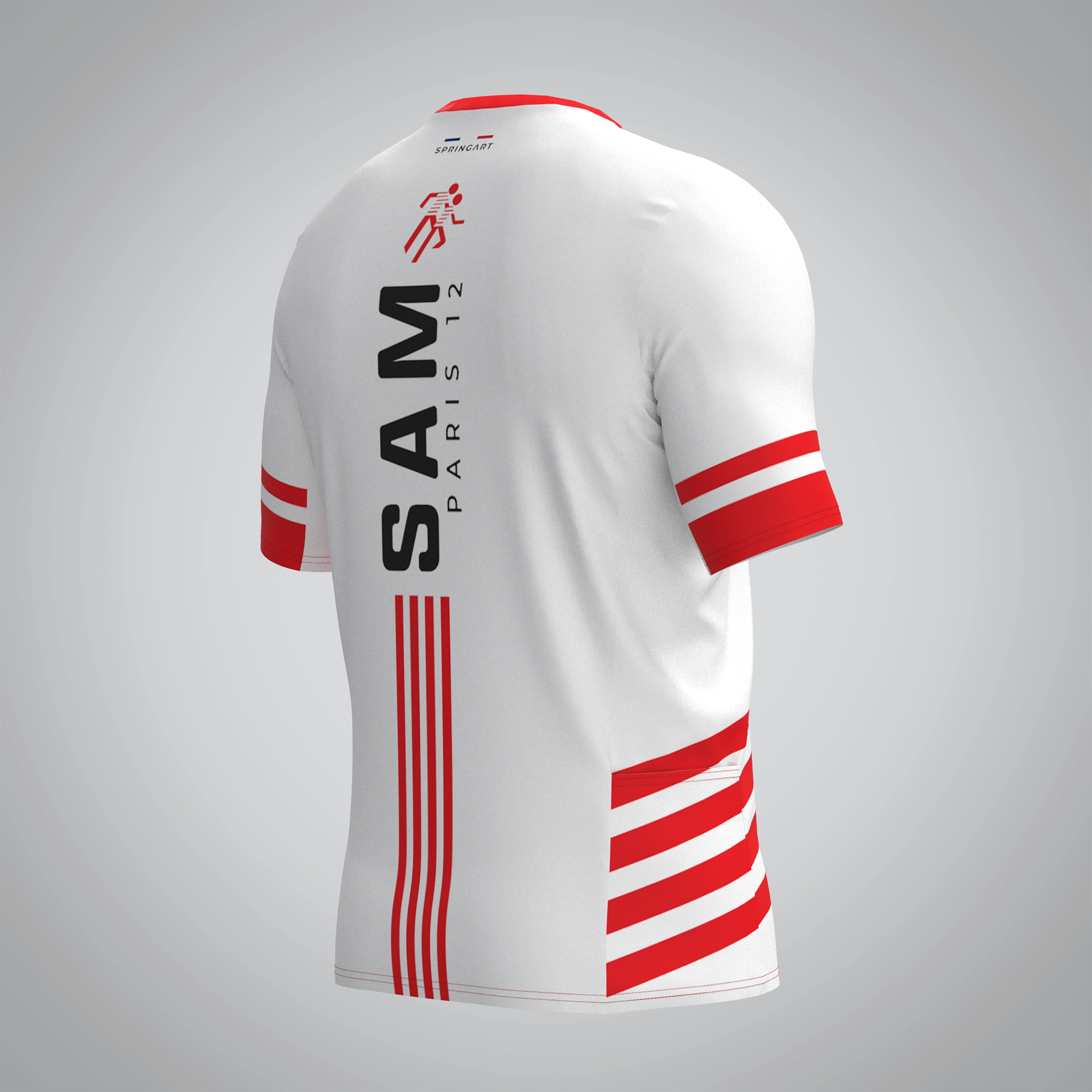 T-shirt Trail zip Homme V2.1 Sam Paris 12