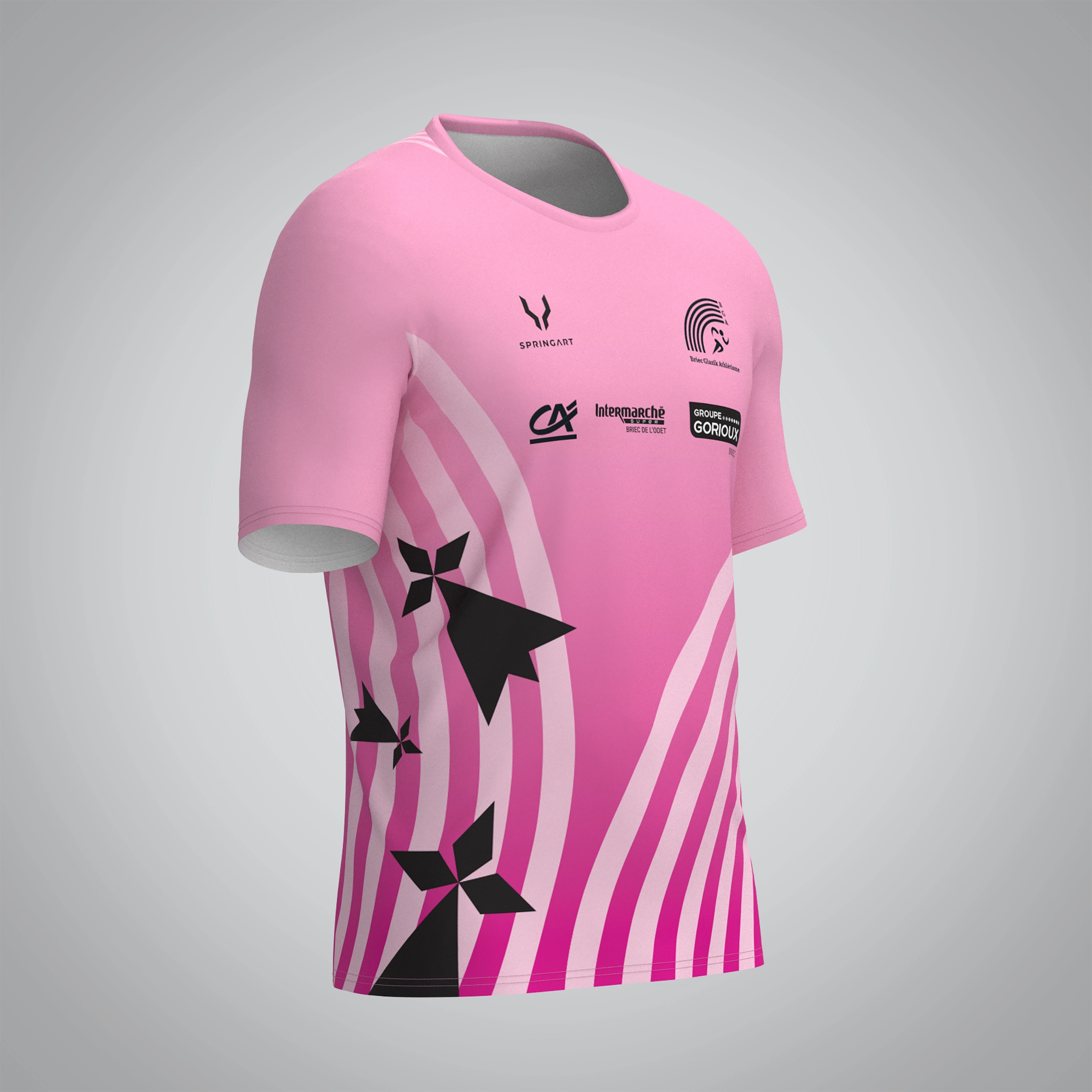 T-shirt Trail Homme V2.1 Briec Glazik Athlétisme