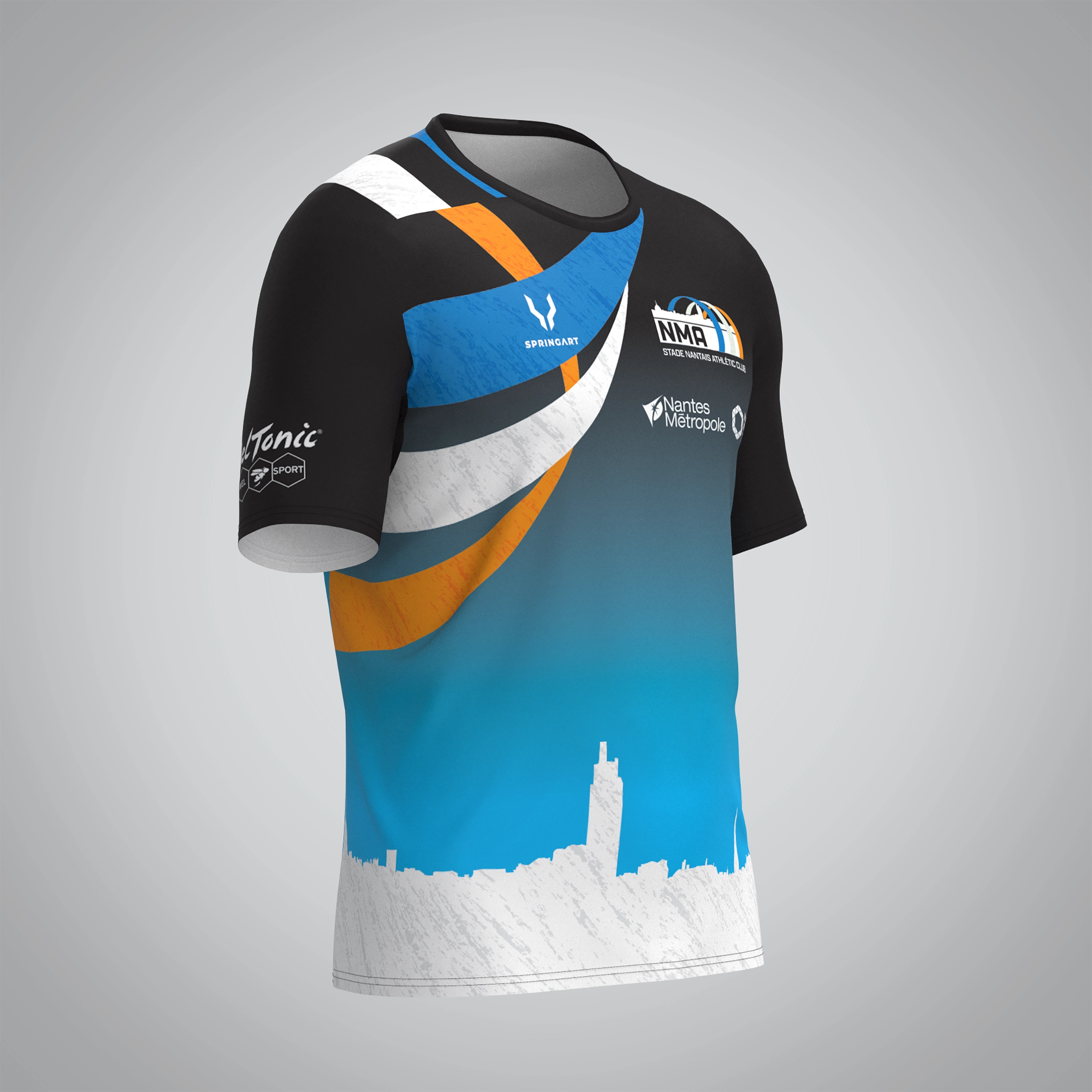 T-shirt Trail Homme V2.1 Nantes Métropole Athlétisme