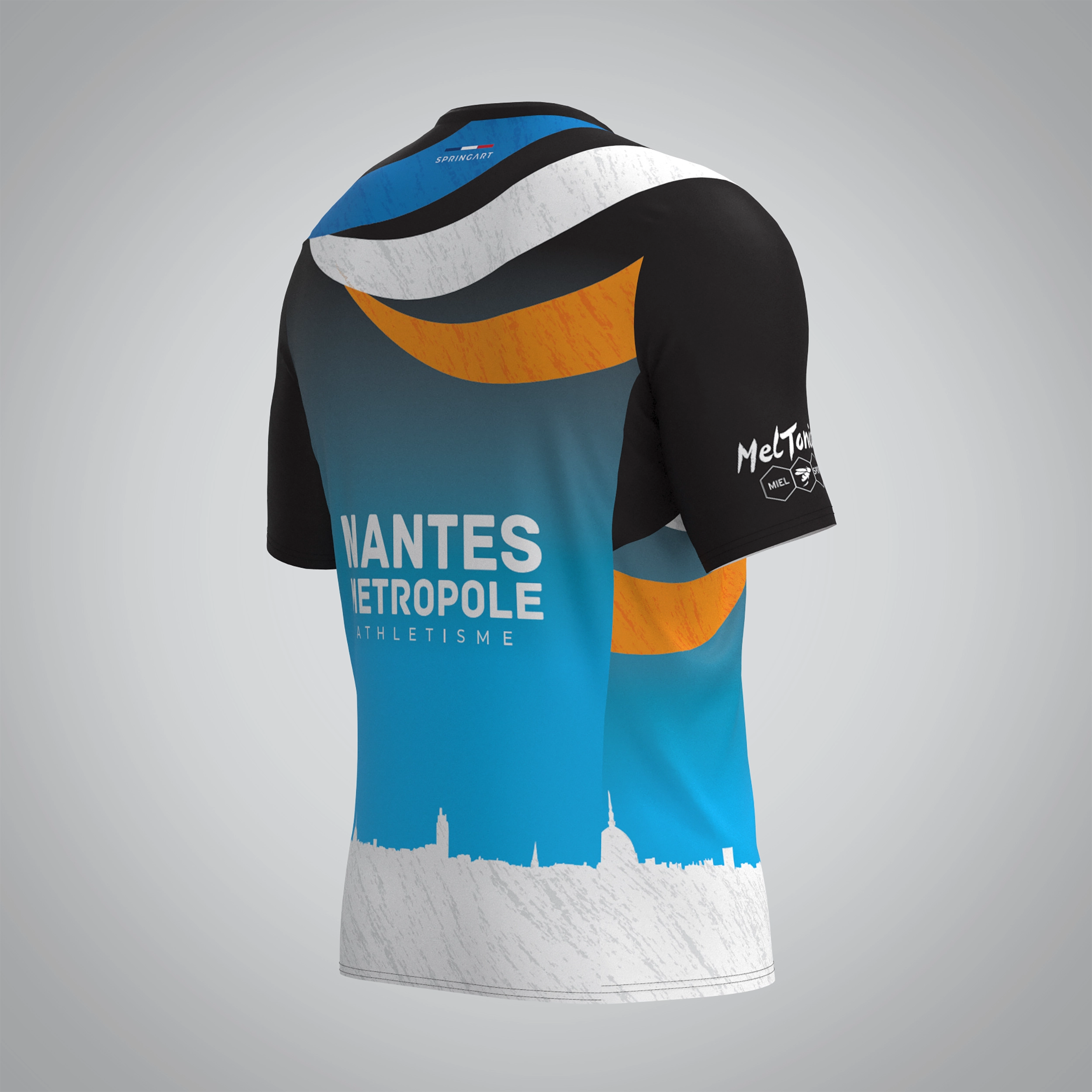 T-shirt Trail Homme V2.1 Nantes Métropole Athlétisme
