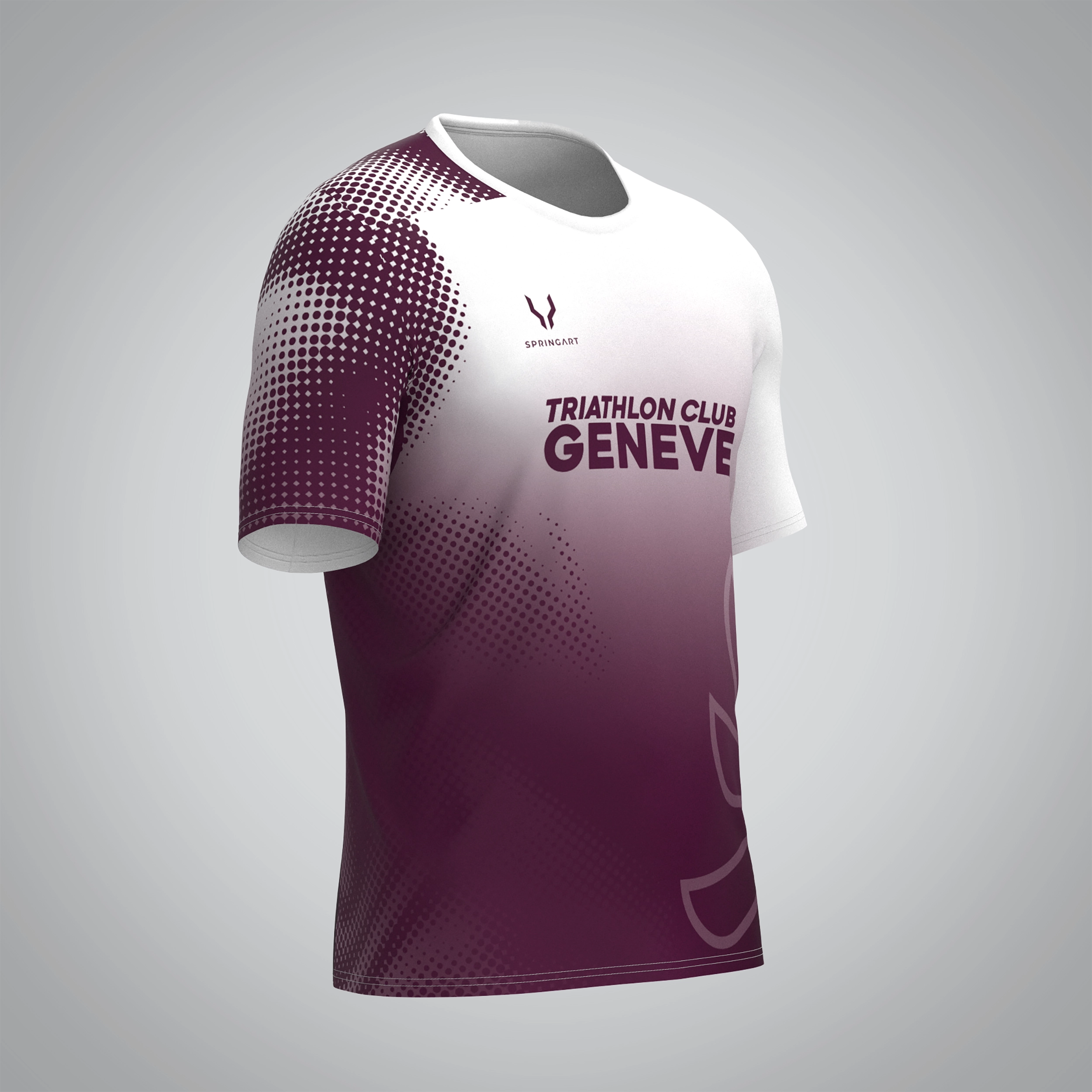 T-shirt Trail Homme V2.1 Triathlon Club Genève