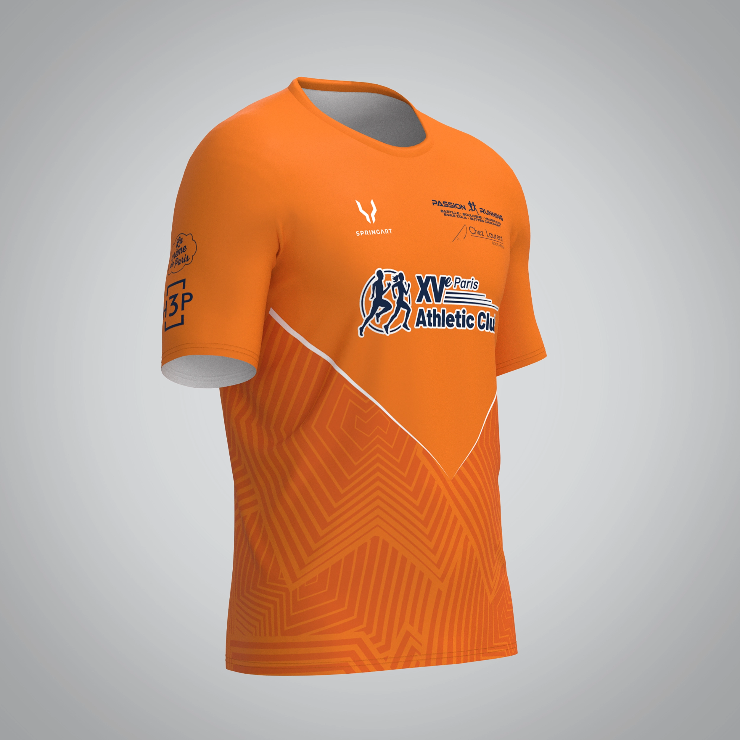 T-shirt Trail Homme V2.1 XVe Athlétic Club