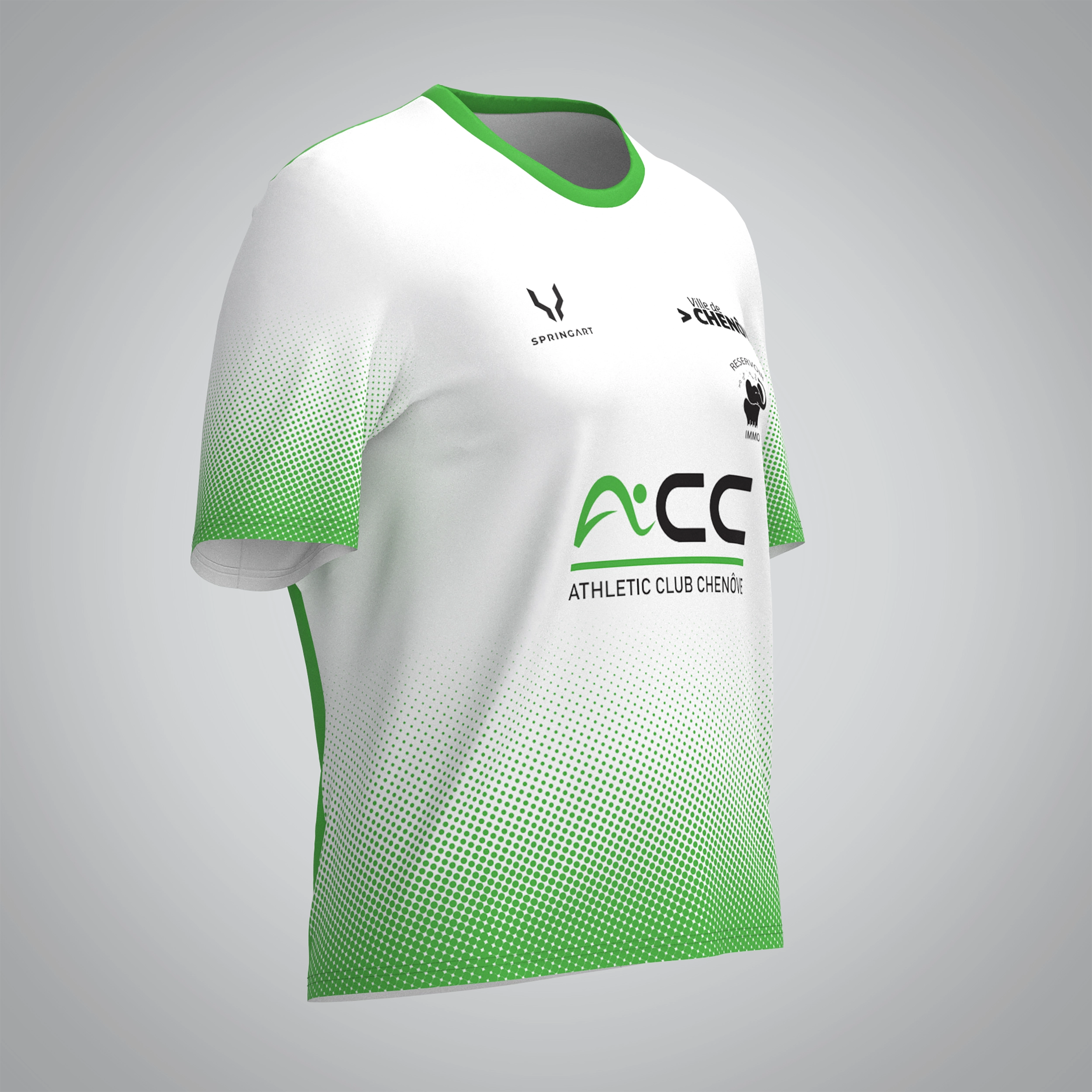 T-shirt Trail Femme V2.1 Athletic club Chenove