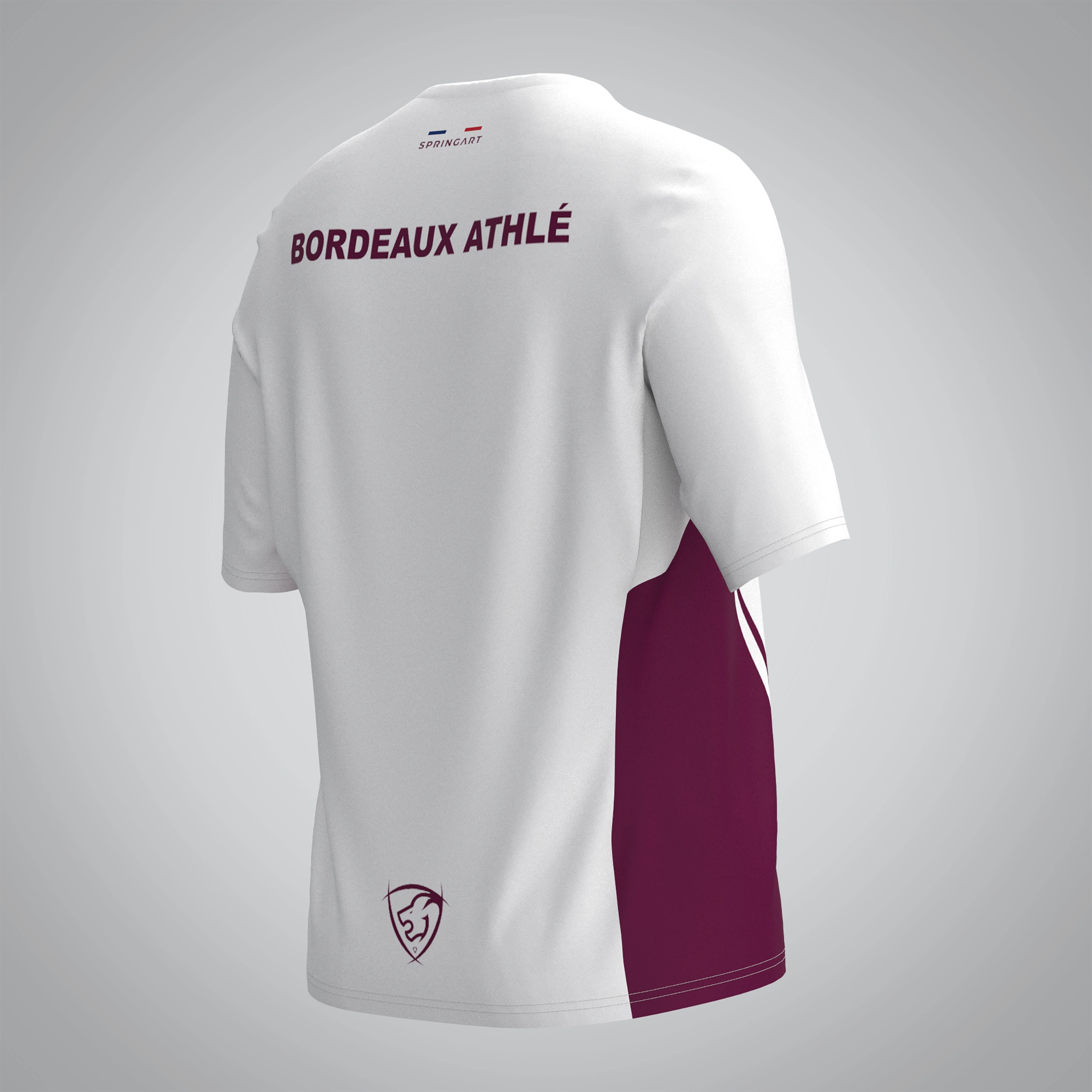 T-shirt Trail Femme V2.1 Bordeaux Athlétisme