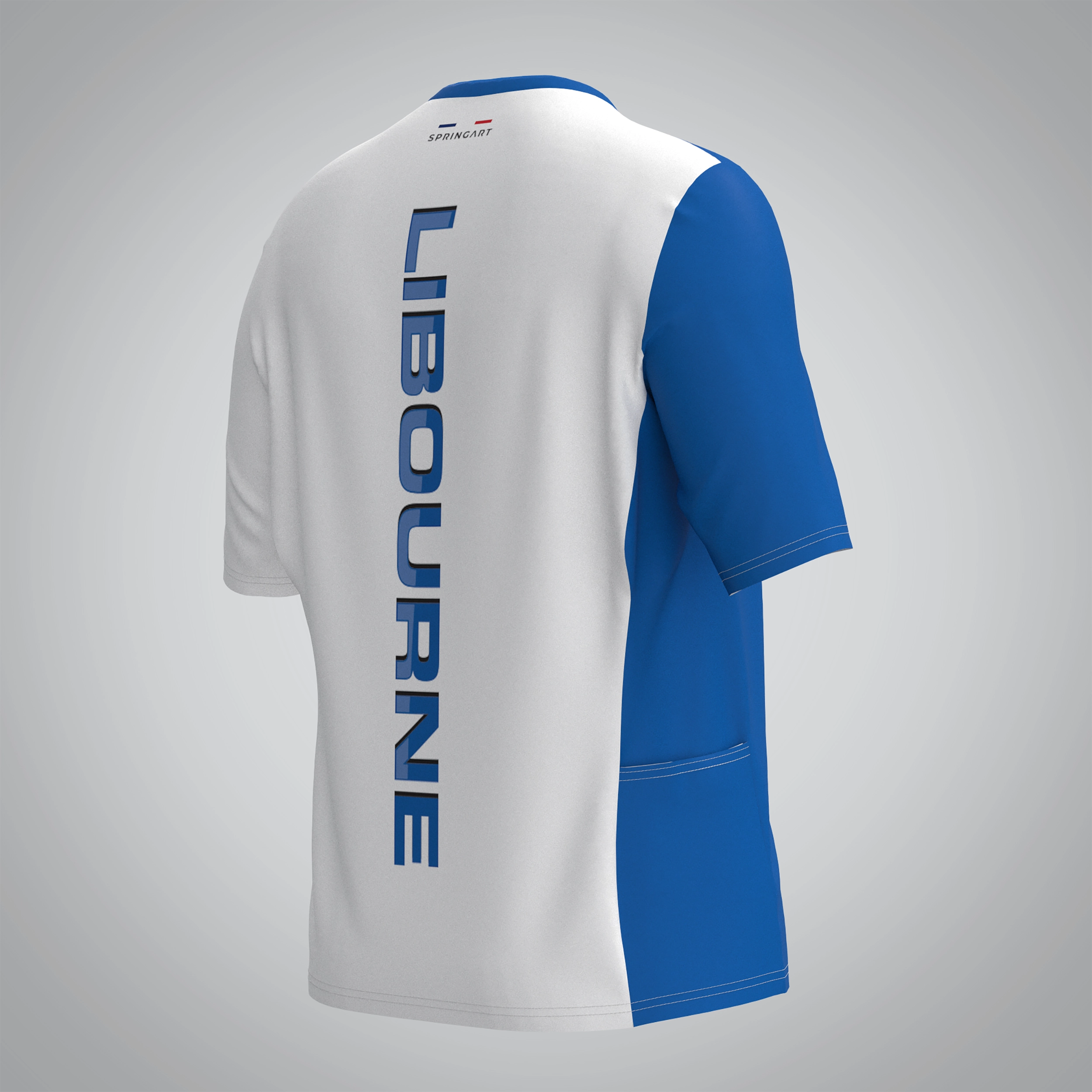 T-shirt Trail zip Femme V2.1 AS Libourne