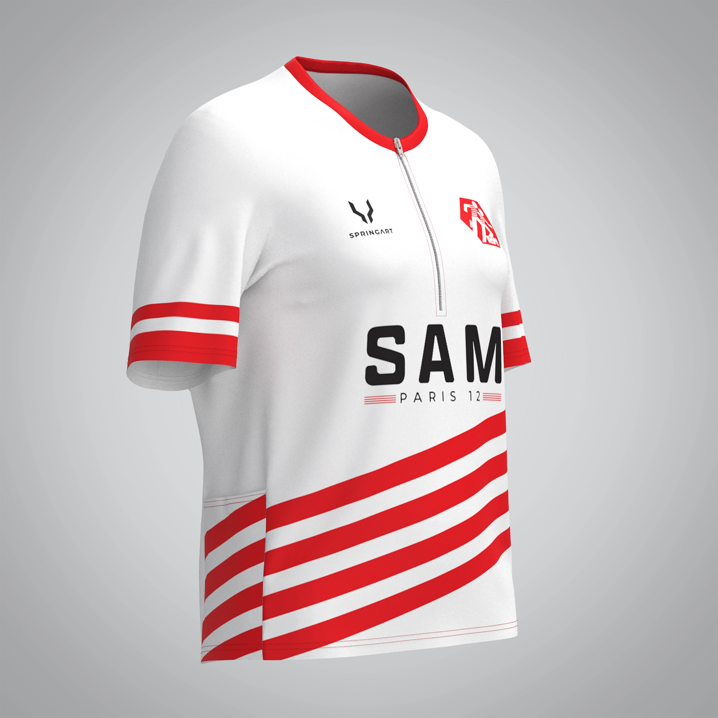 T-shirt Trail zip Femme V2.1 Sam Paris 12