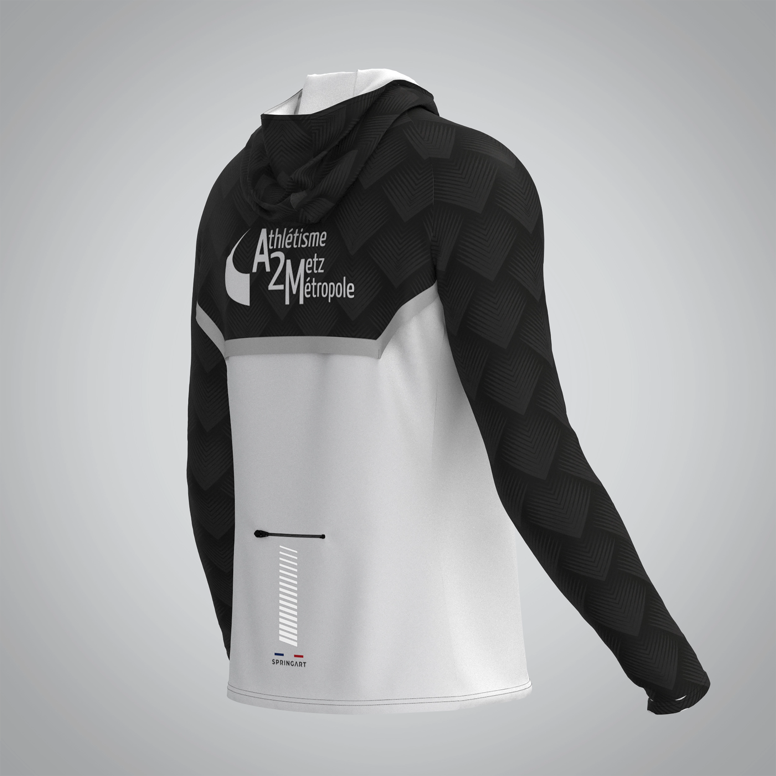 Veste Imperméable Homme Athlétisme Metz Métropole