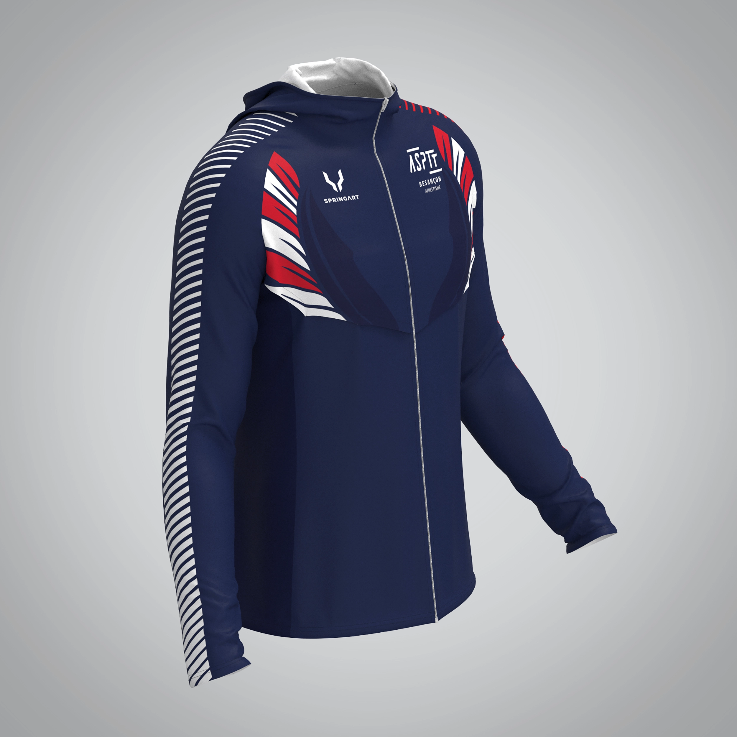 Veste Imperméable Homme ASPTT Besançon Athlétisme