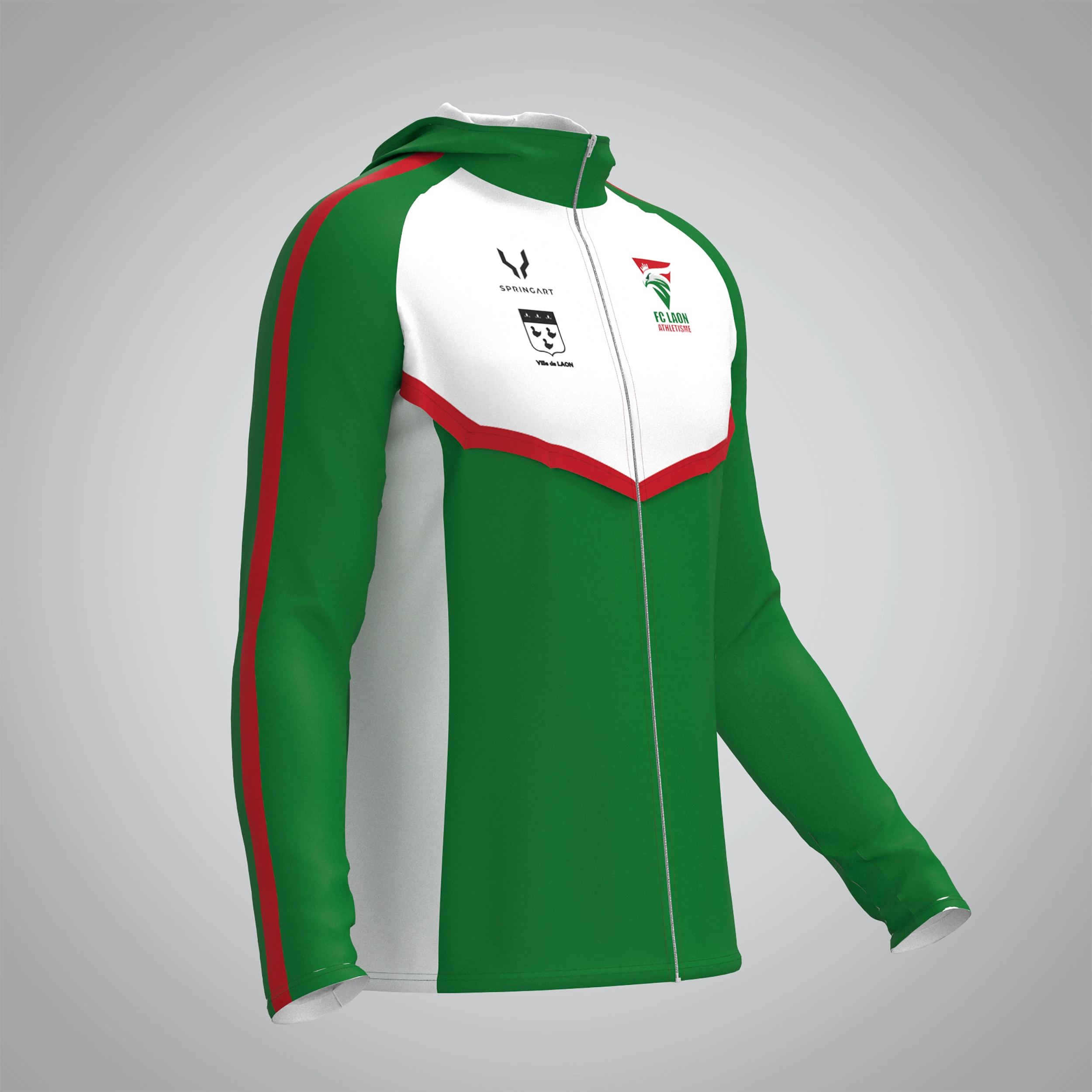 Veste Imperméable Homme FC Laon Athlétisme