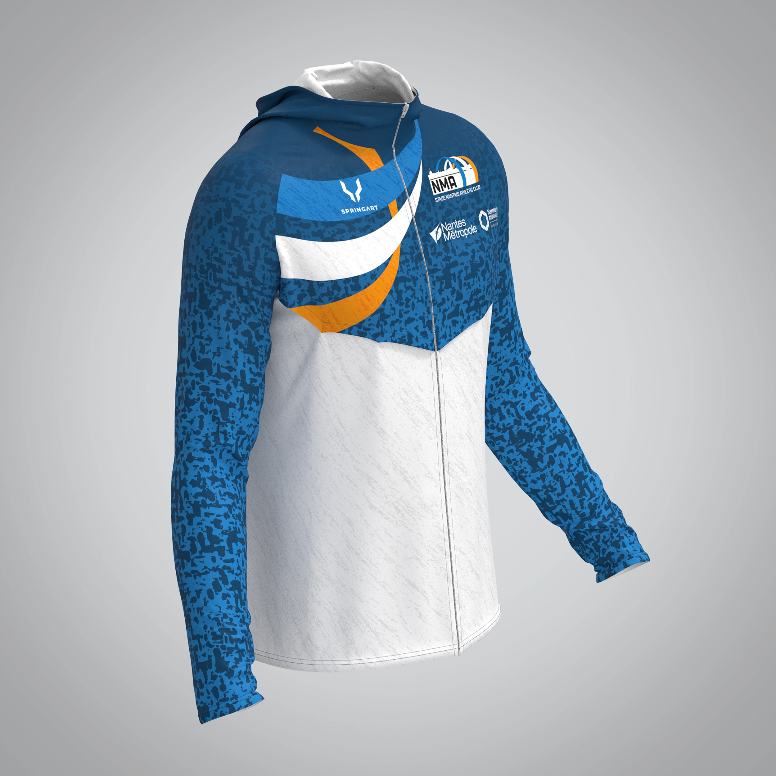 Veste Imperméable Homme Nantes Métropole Athlétisme