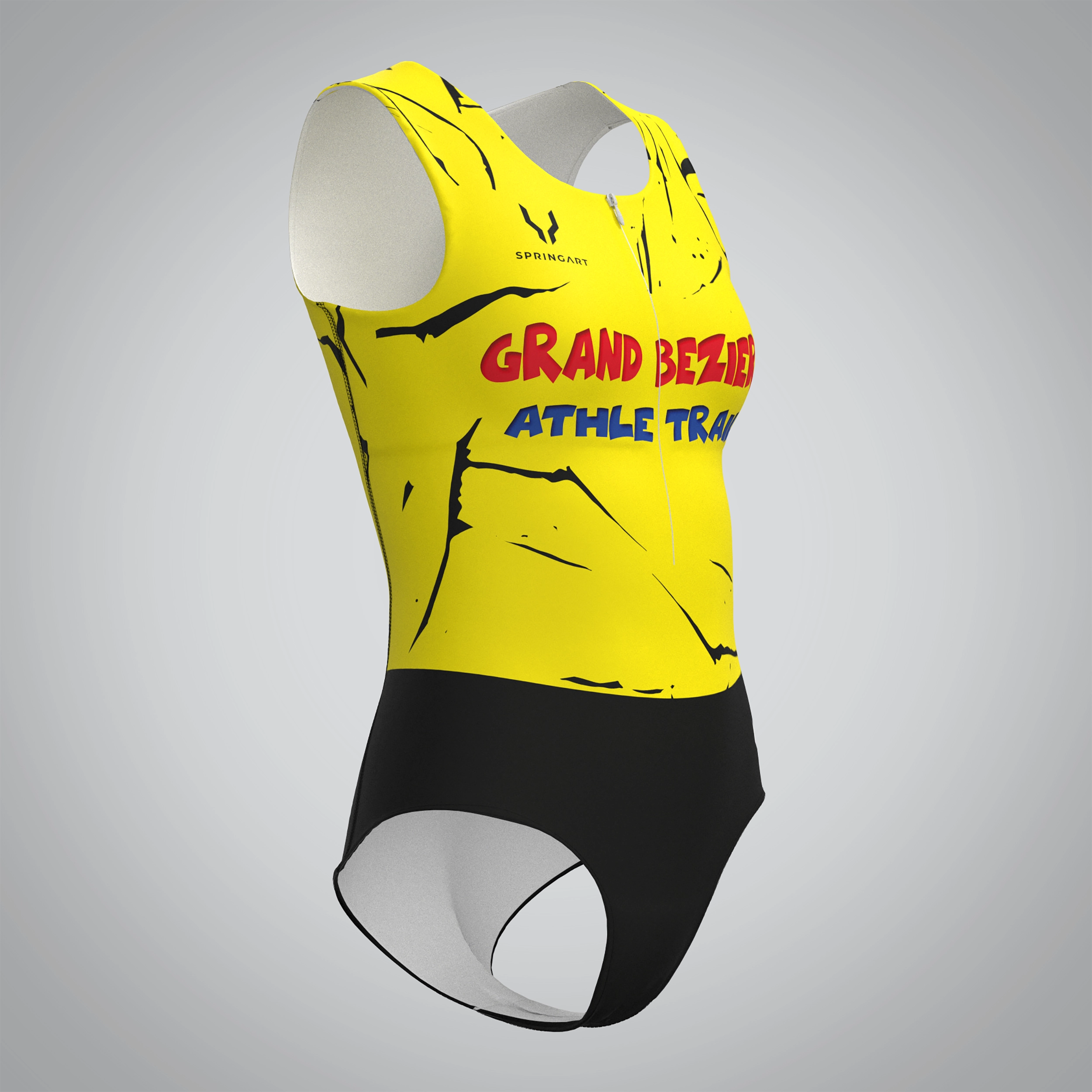 Combinaison Femme Sans Manches Grand Bèziers Athlétisme