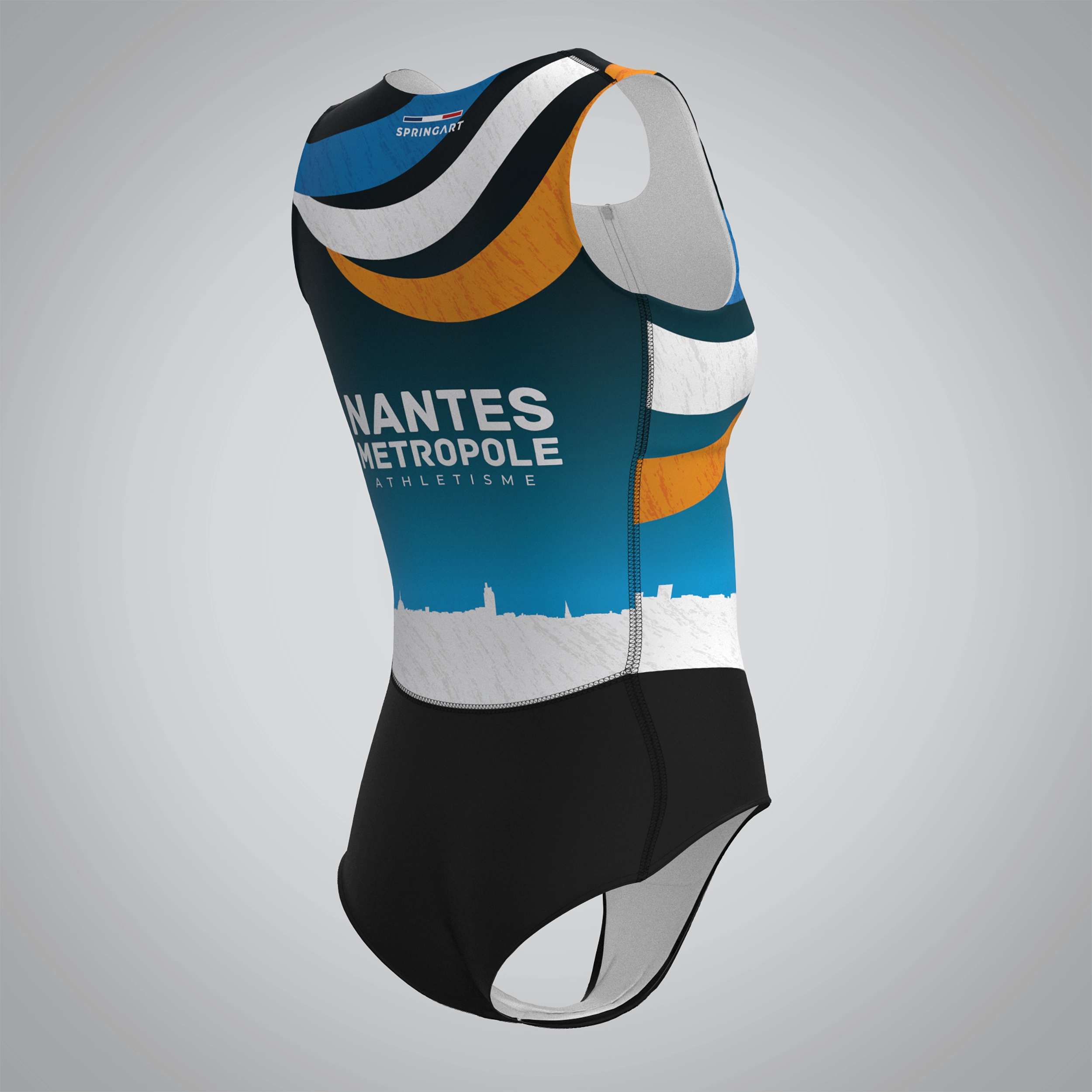 Combinaison Femme Sans Manches Nantes Métropole Athlétisme