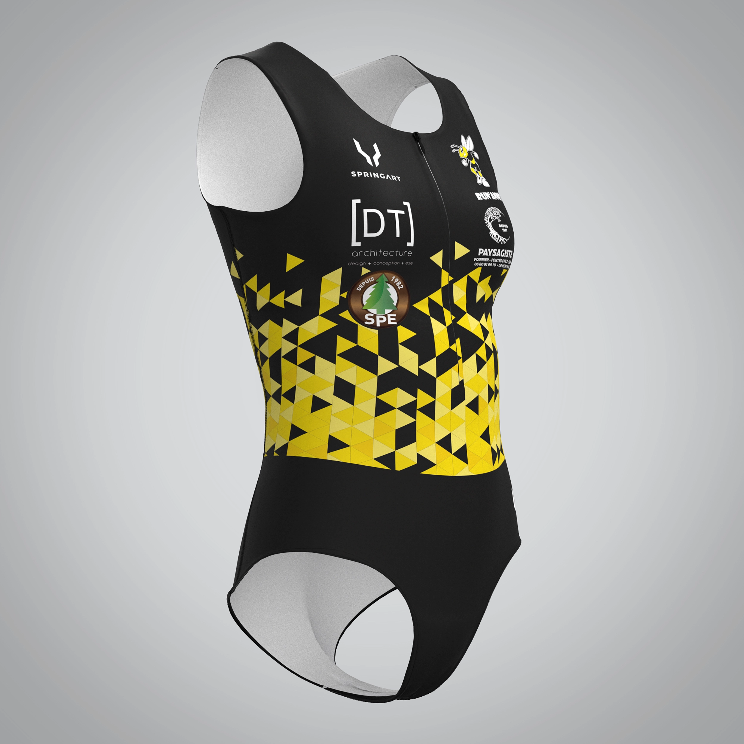 Combinaison Femme Manches Courtes Run'Annet