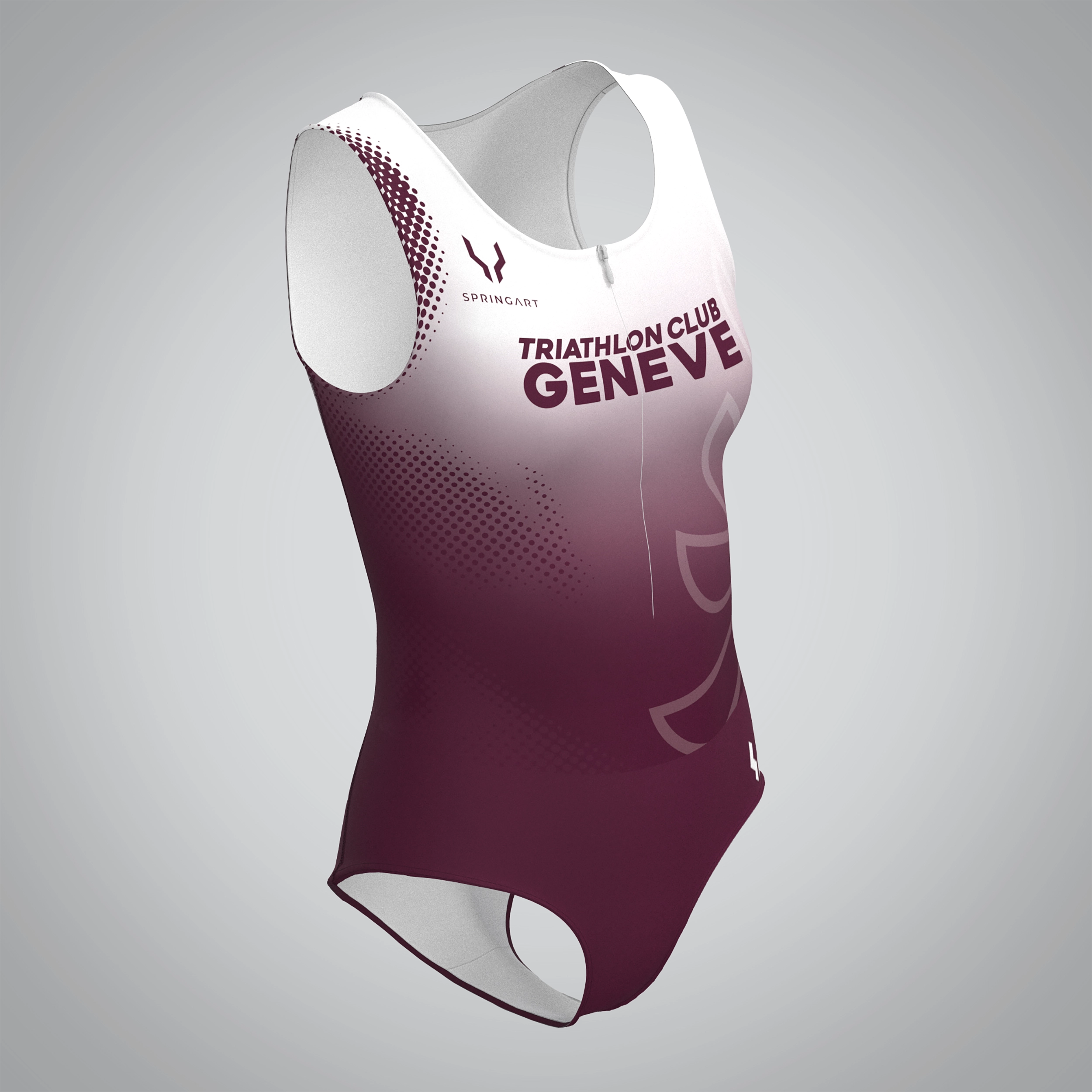 Combinaison Femme Sans Manches Triathlon Club Genève