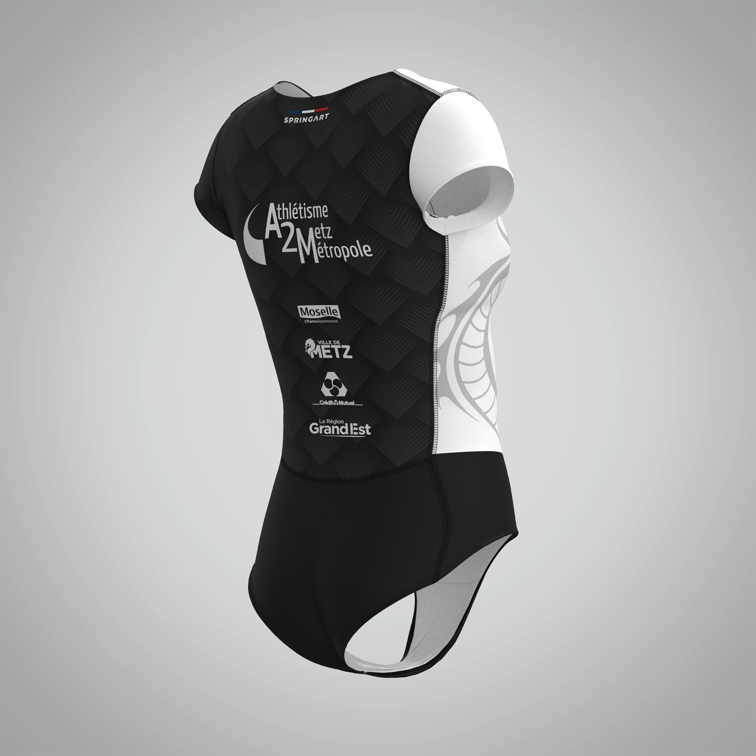 Combinaison Femme Manches Courtes Athlétisme Metz Métropole