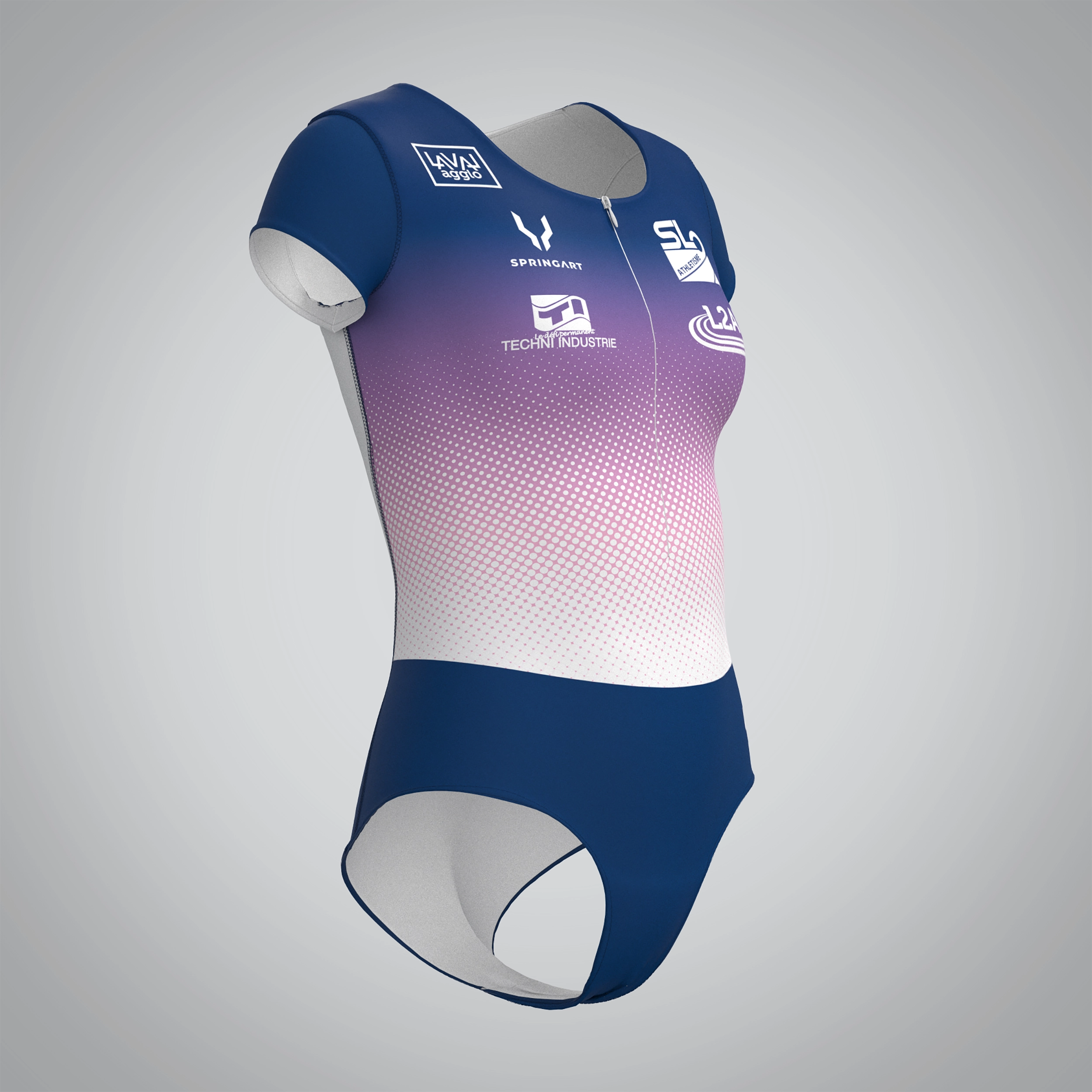 Combinaison Femme Manches Courtes Laval agglo Athlétisme 53