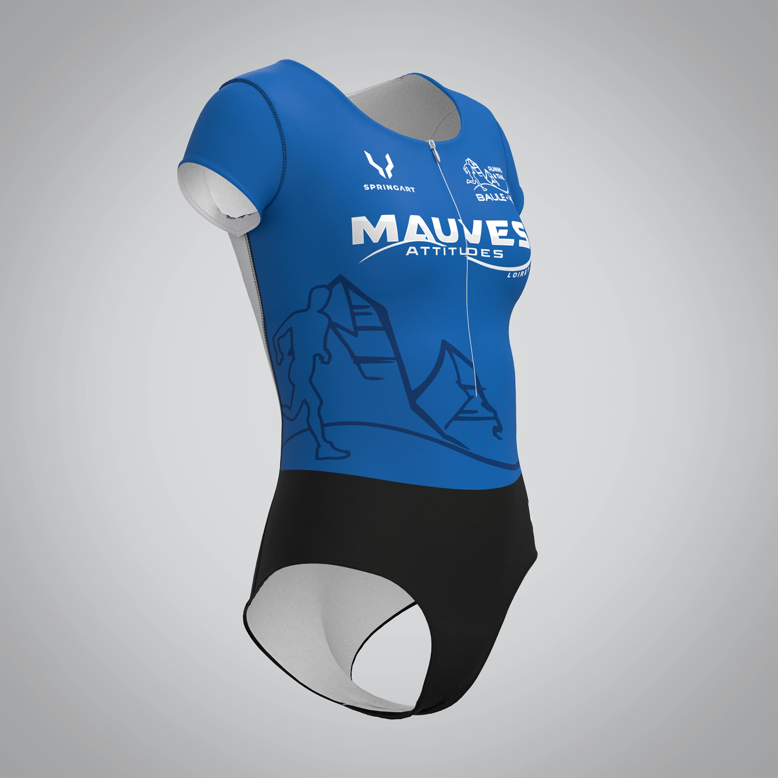 Combinaison Femme Manches Courtes Mauves Attitudes