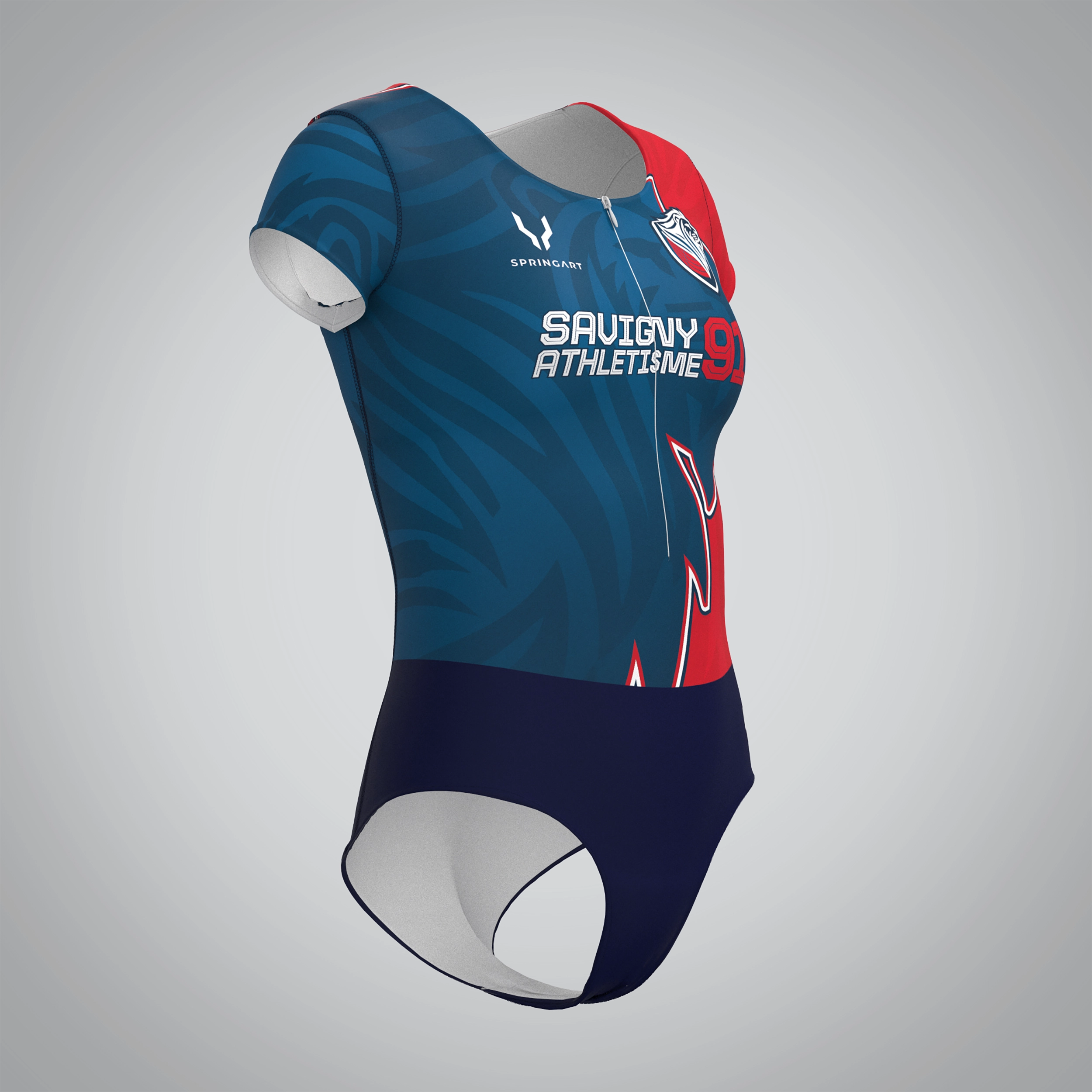 Combinaison Femme Manches Courtes Savigny Athlétisme 91