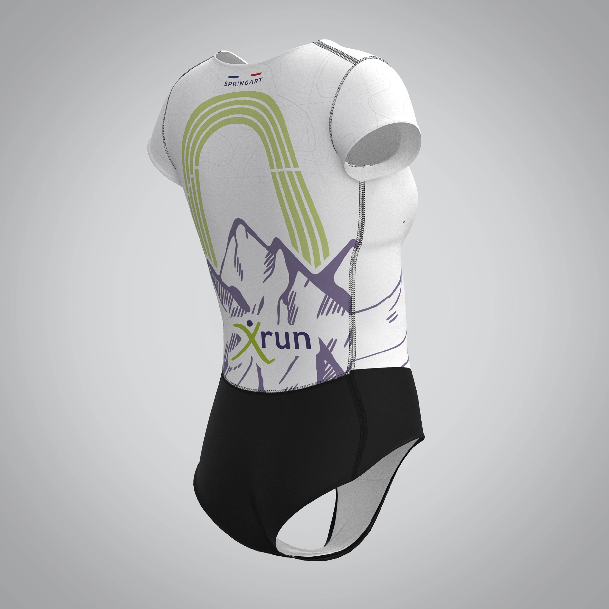 Combinaison Femme Manches Courtes Xrun