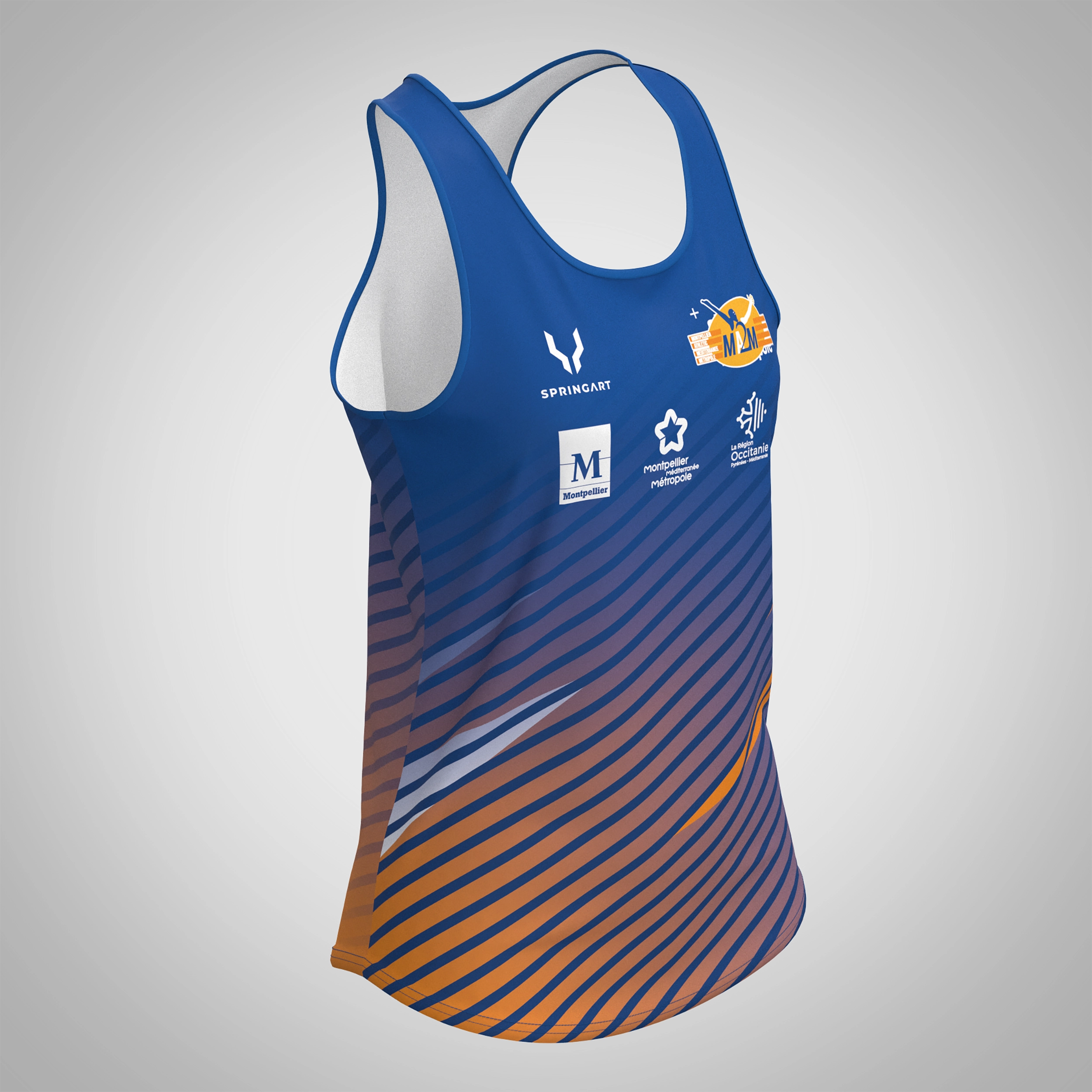 Débardeur Classique Femme Montpellier Athletic Méditerranée Métropole