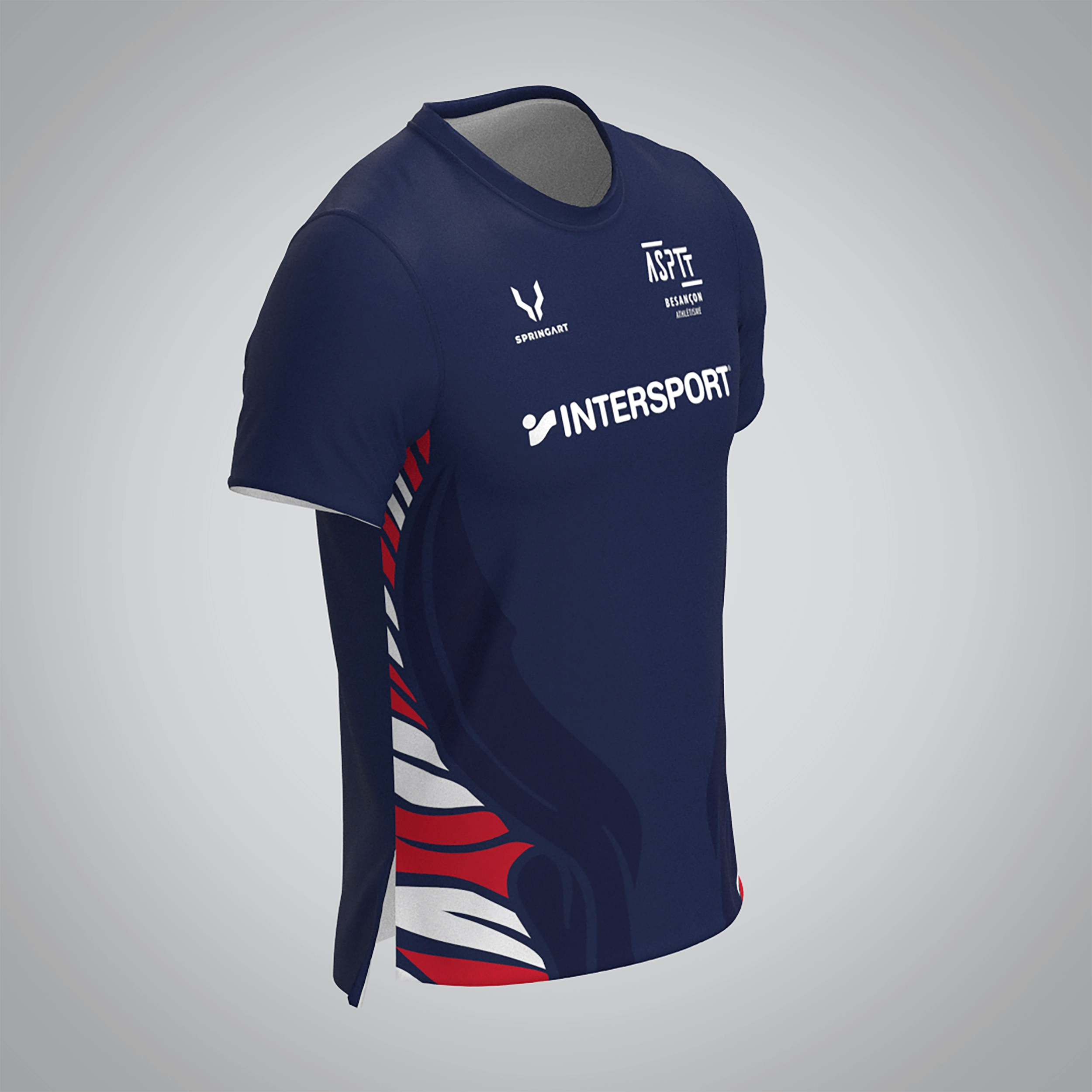 T-shirt Manches Courtes Homme ASPTT Besançon Athlétisme